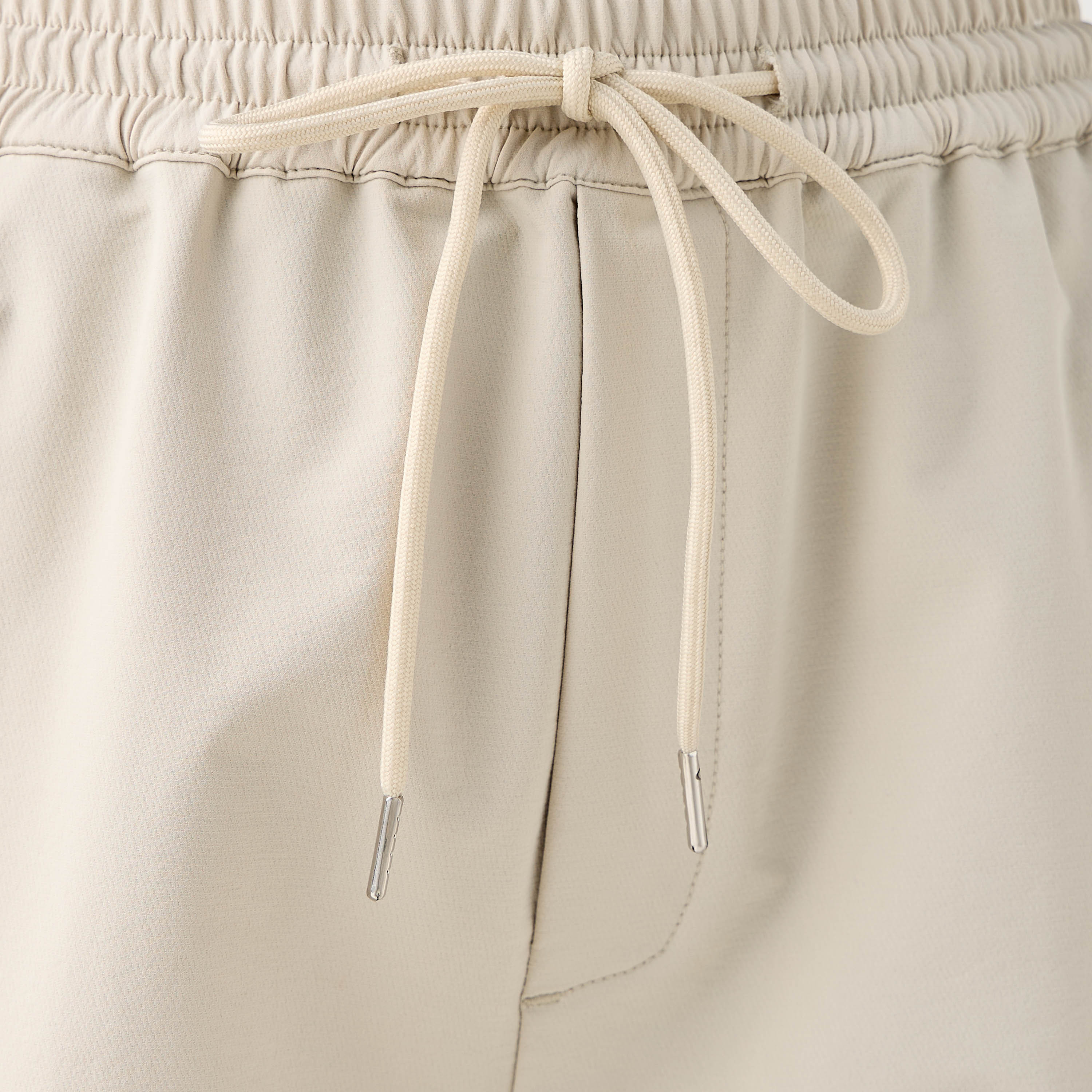 Panelled Flexi Waist Shorts with Pockets-men-clothing-bottoms-shorts-image-6