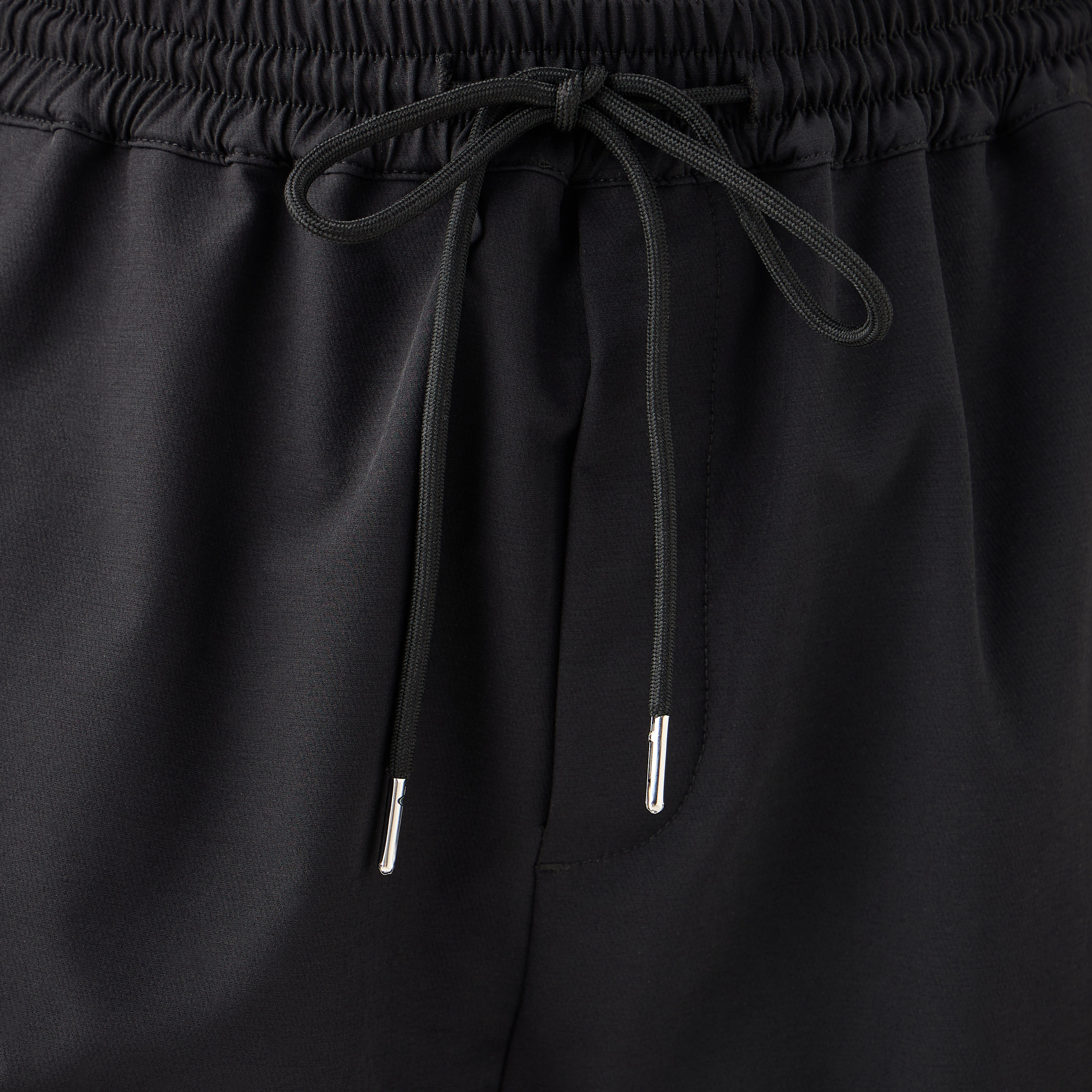 Panelled Flexi Waist Shorts with Pockets-men-clothing-bottoms-shorts-image-5