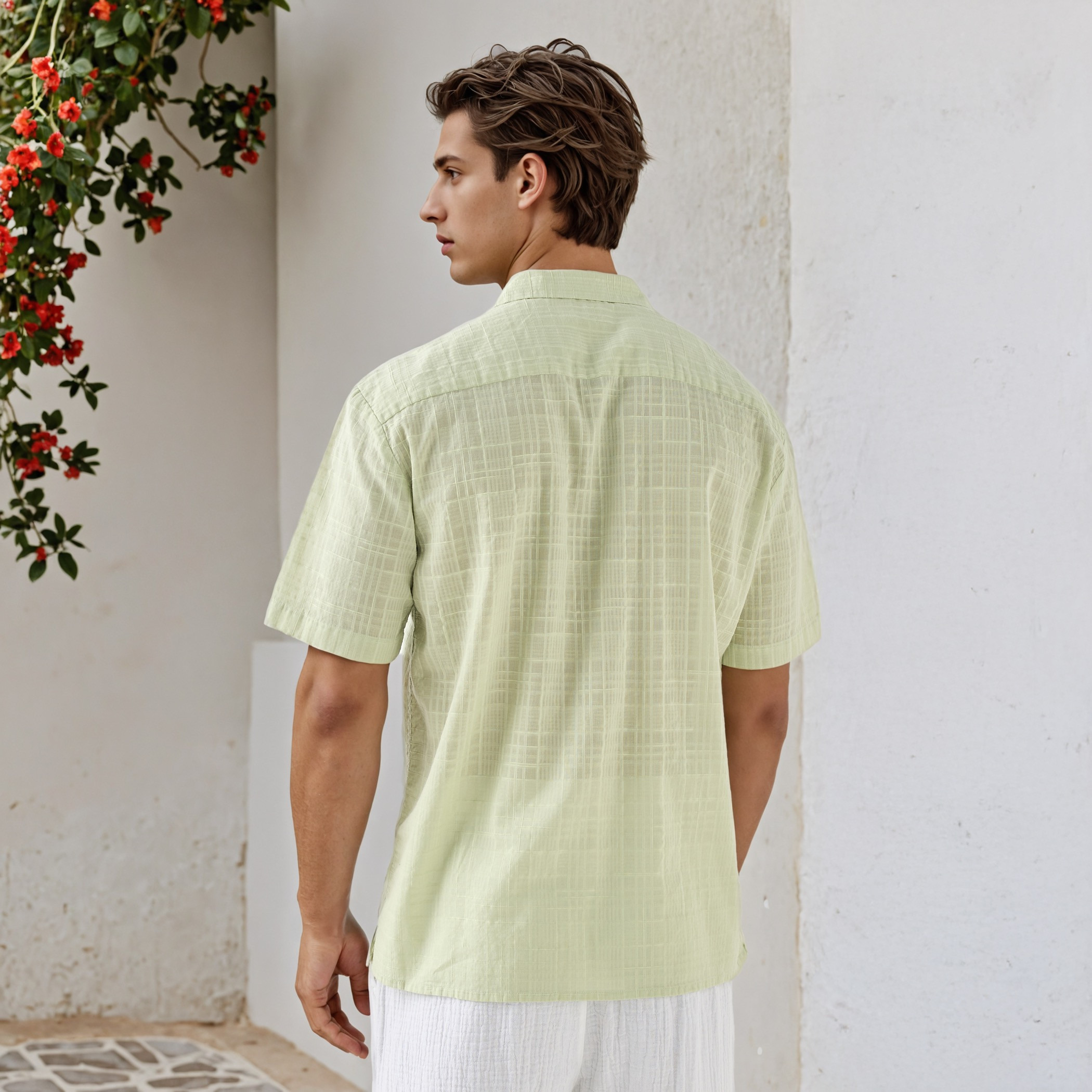 Textured Collared Shirt-men-clothing-shirts-image-3