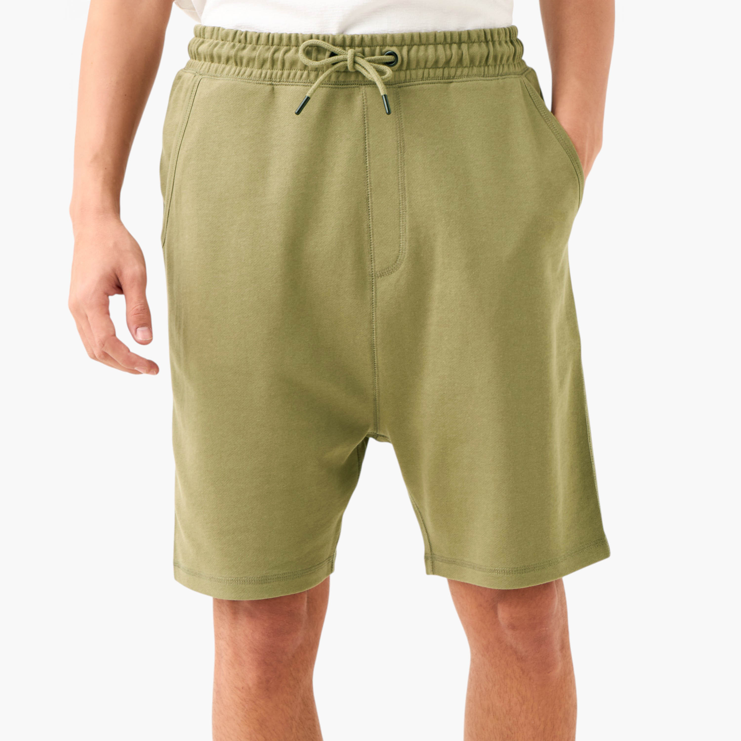 Flexi Waist Shorts with Pockets-men-clothing-bottoms-shorts-image-1
