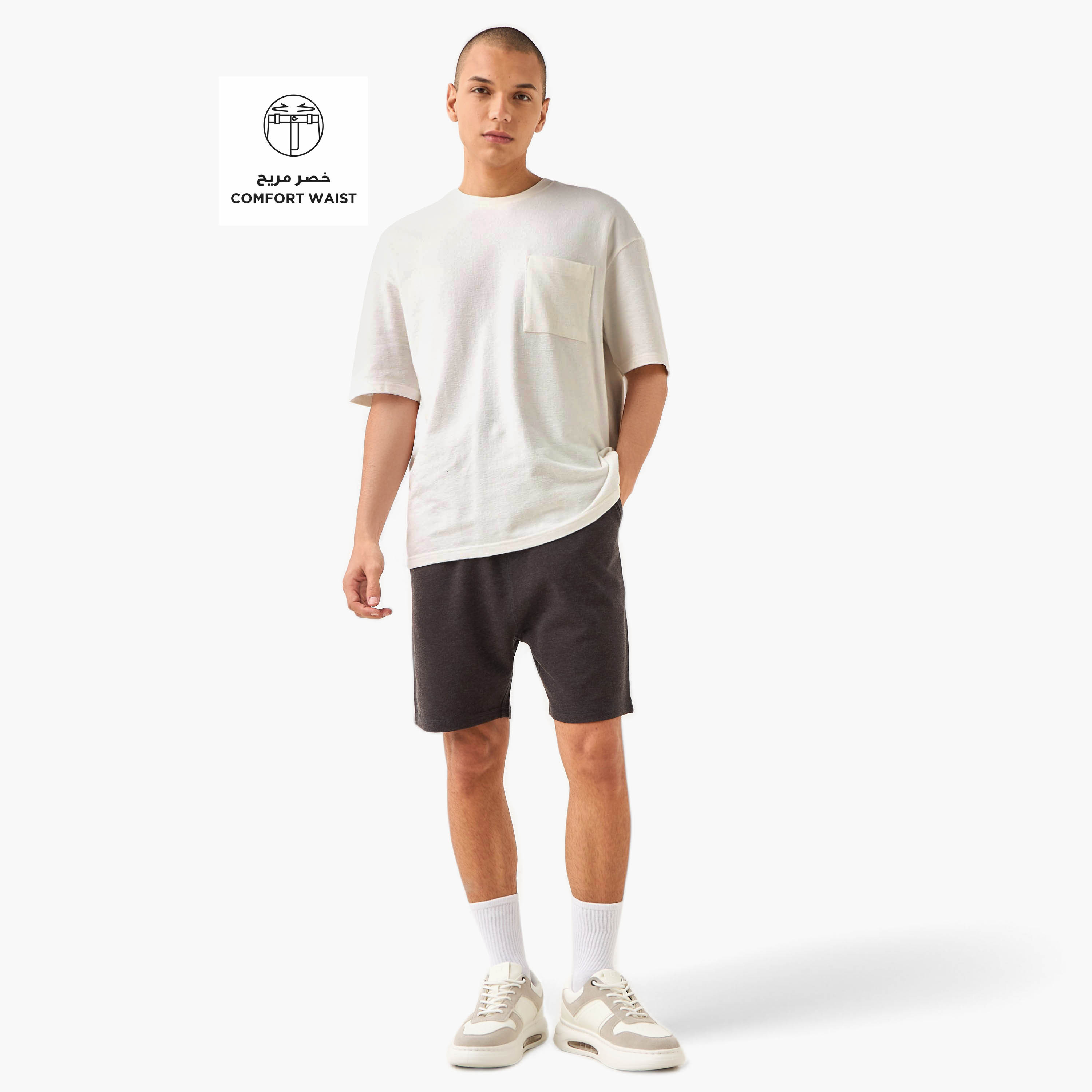 Flexi Waist Shorts with Pockets-men-clothing-bottoms-shorts-image-2