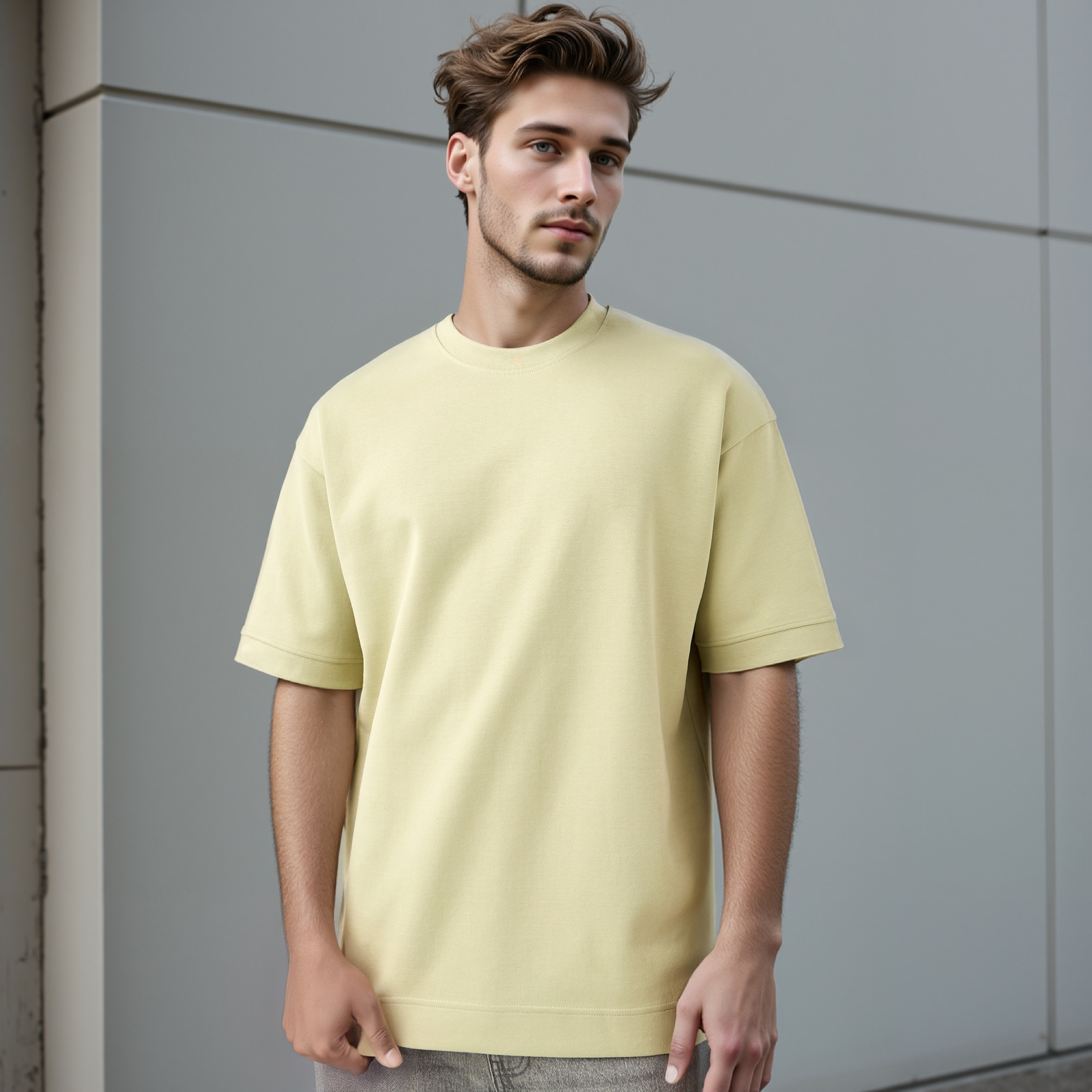 تيشيرت بقصّة عادية وياقة ضيقة وأكمام قصيرة وطبعات-men-clothing-tshirtsandpolos-tshirts-image-26