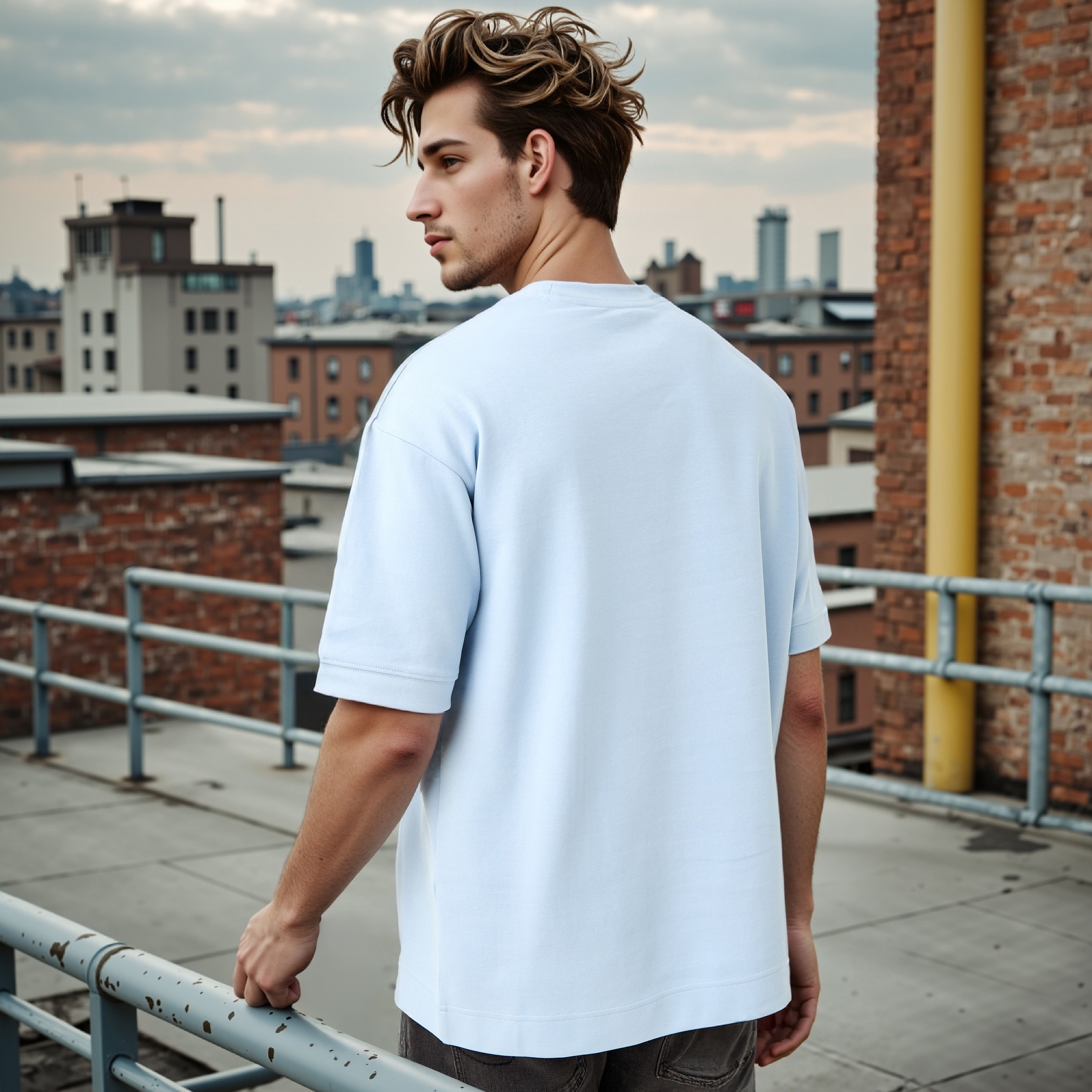 تيشيرت بقصّة عادية وياقة ضيقة وأكمام قصيرة وطبعات-men-clothing-tshirtsandpolos-tshirts-image-13