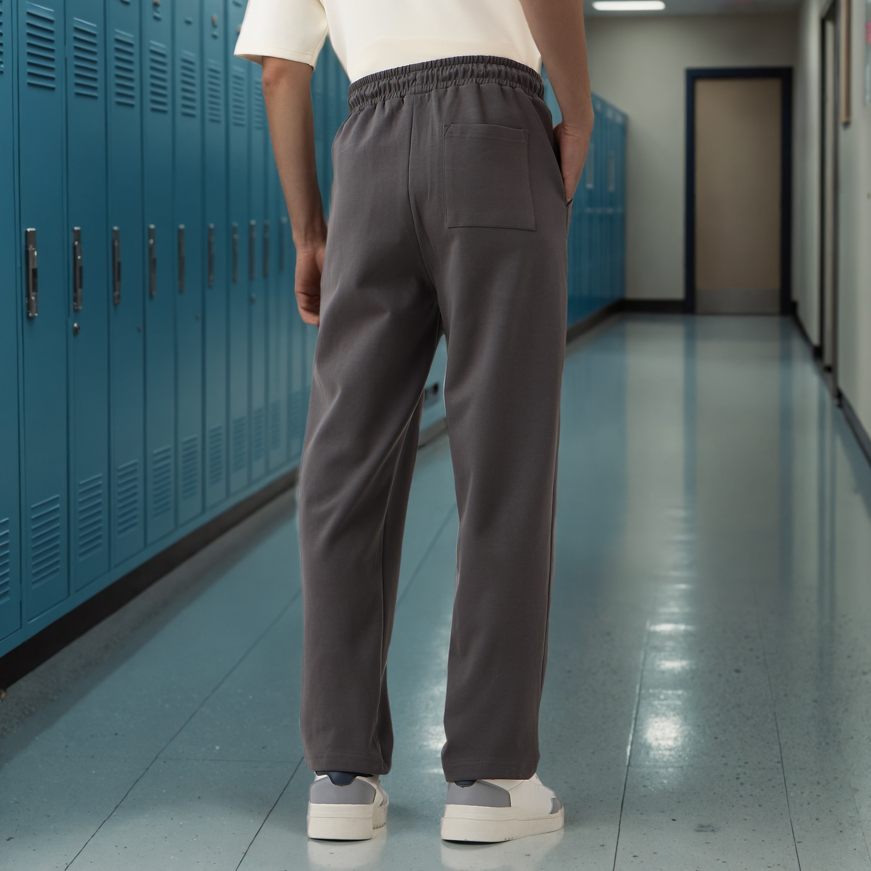 Regular Fit Flexi Waist Joggers with Pockets-men-clothing-bottoms-joggers-image-3
