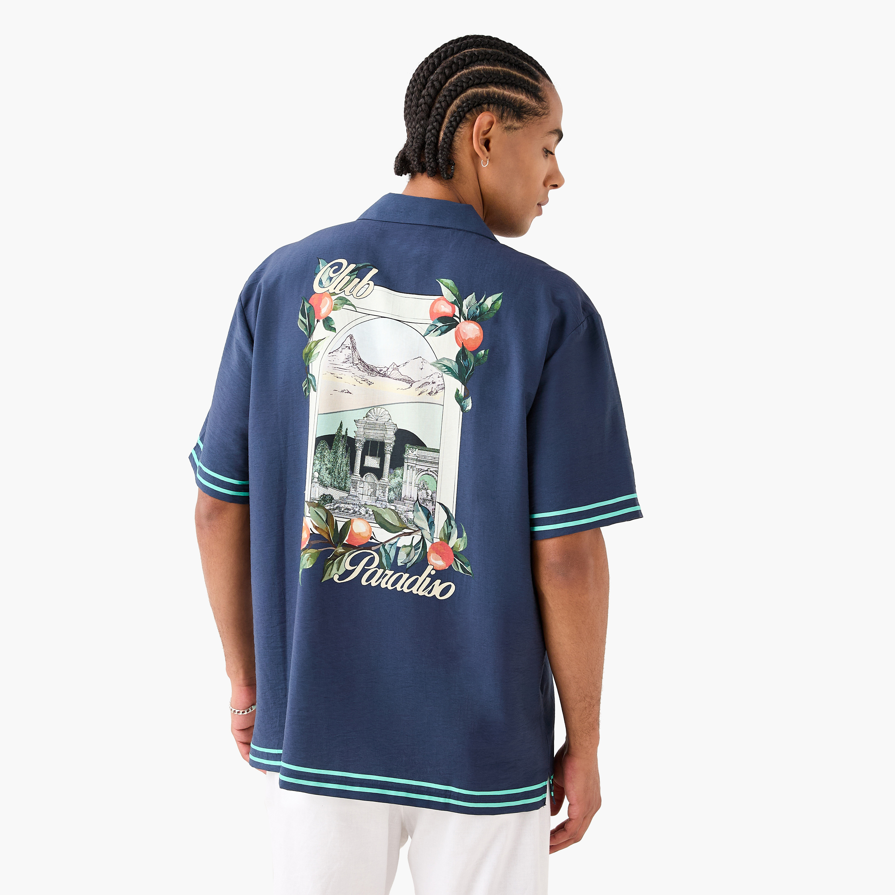 Relaxed Fit Graphic Print Shirt with Camp Collar-men-clothing-shirts-image-3