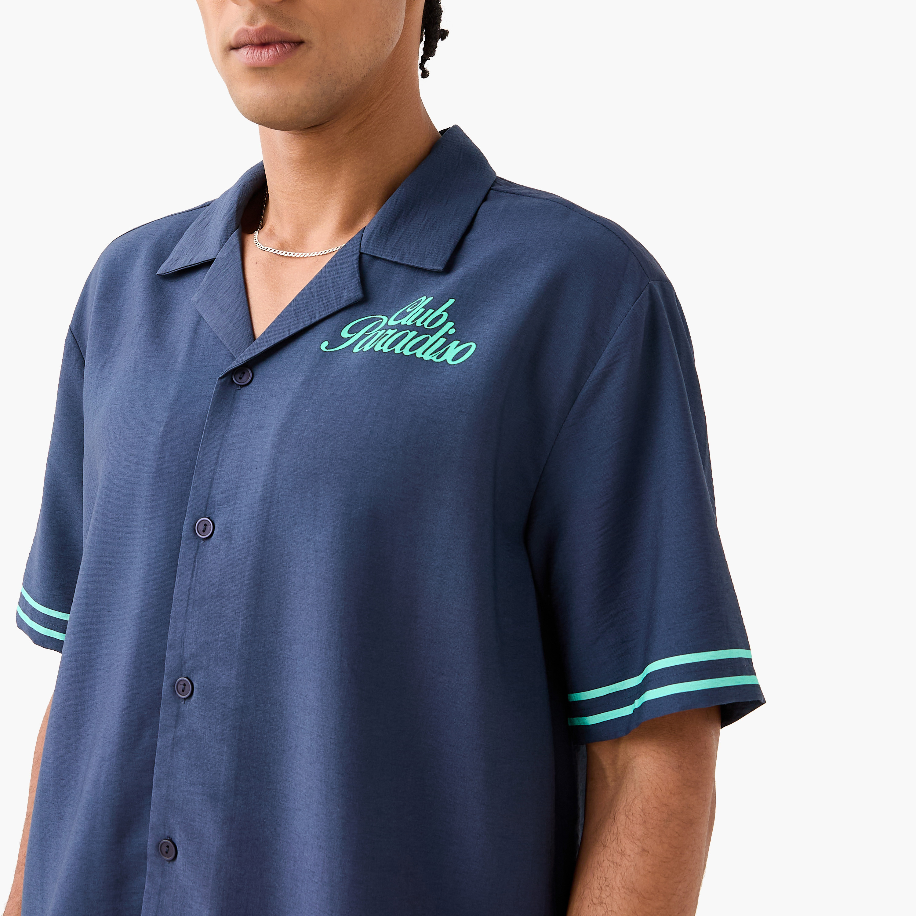 Relaxed Fit Graphic Print Shirt with Camp Collar-men-clothing-shirts-image-4