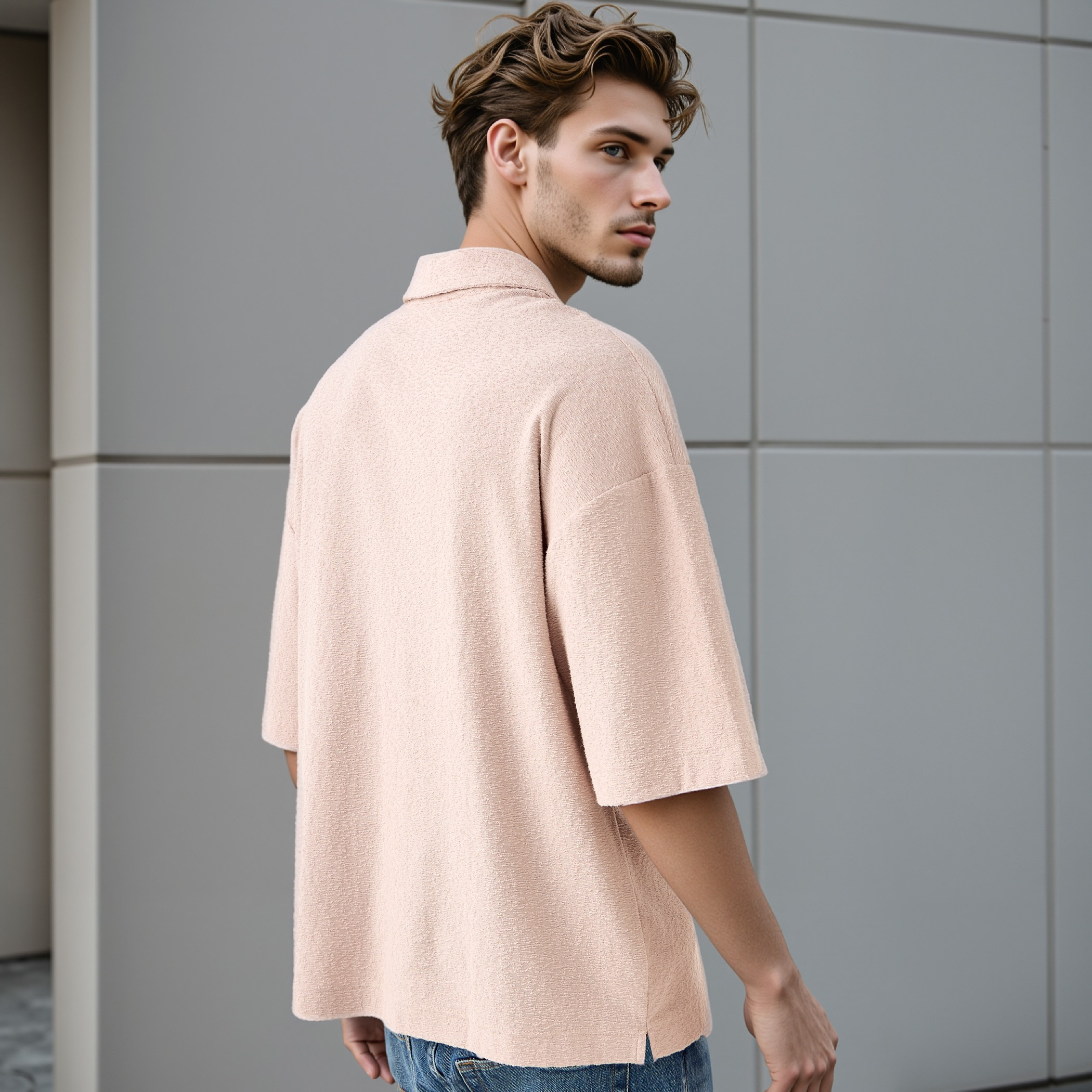 Textured Polo T-shirt-men-clothing-tshirtsandpolos-polos-image-4