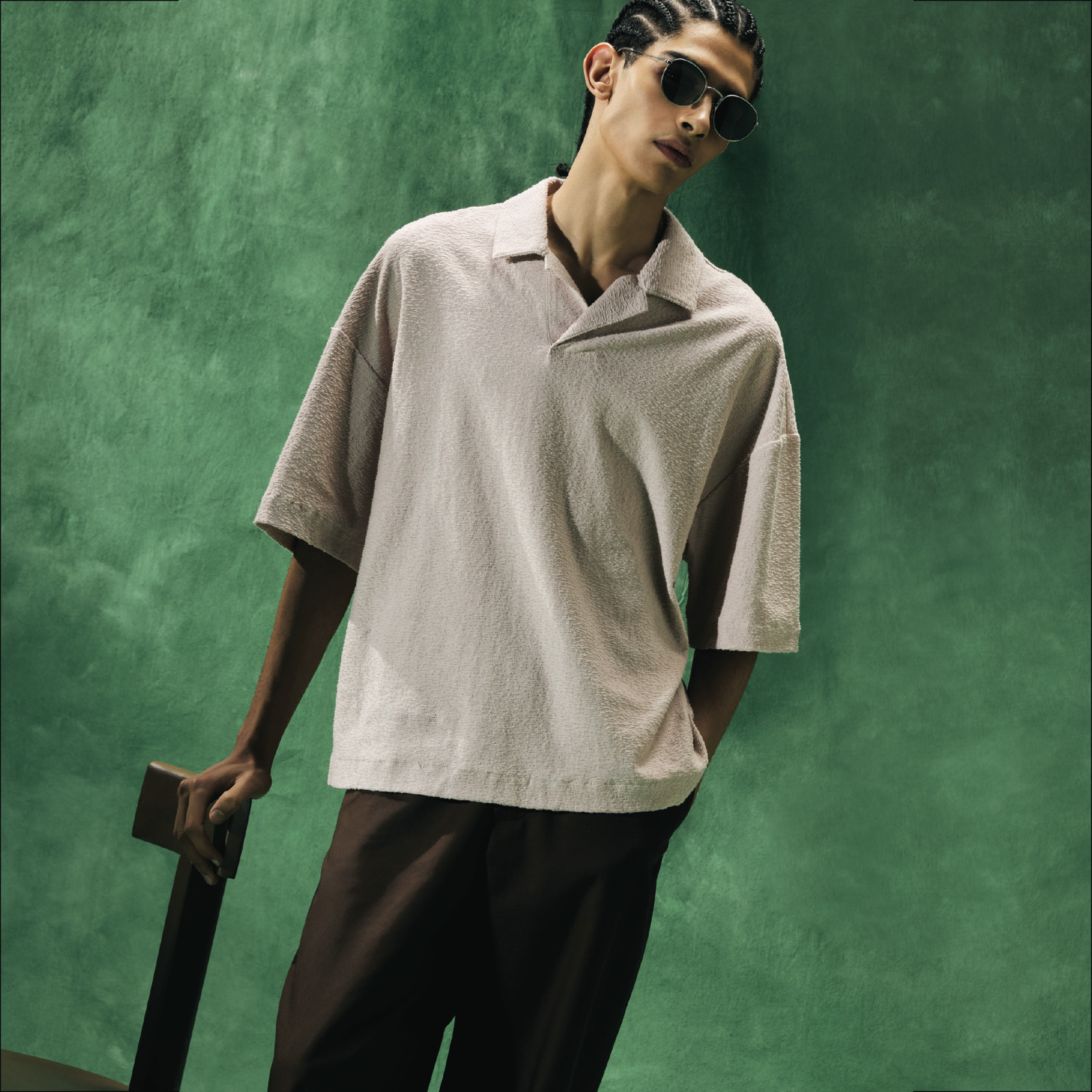 Textured Polo T-shirt-men-clothing-tshirtsandpolos-polos-image-1