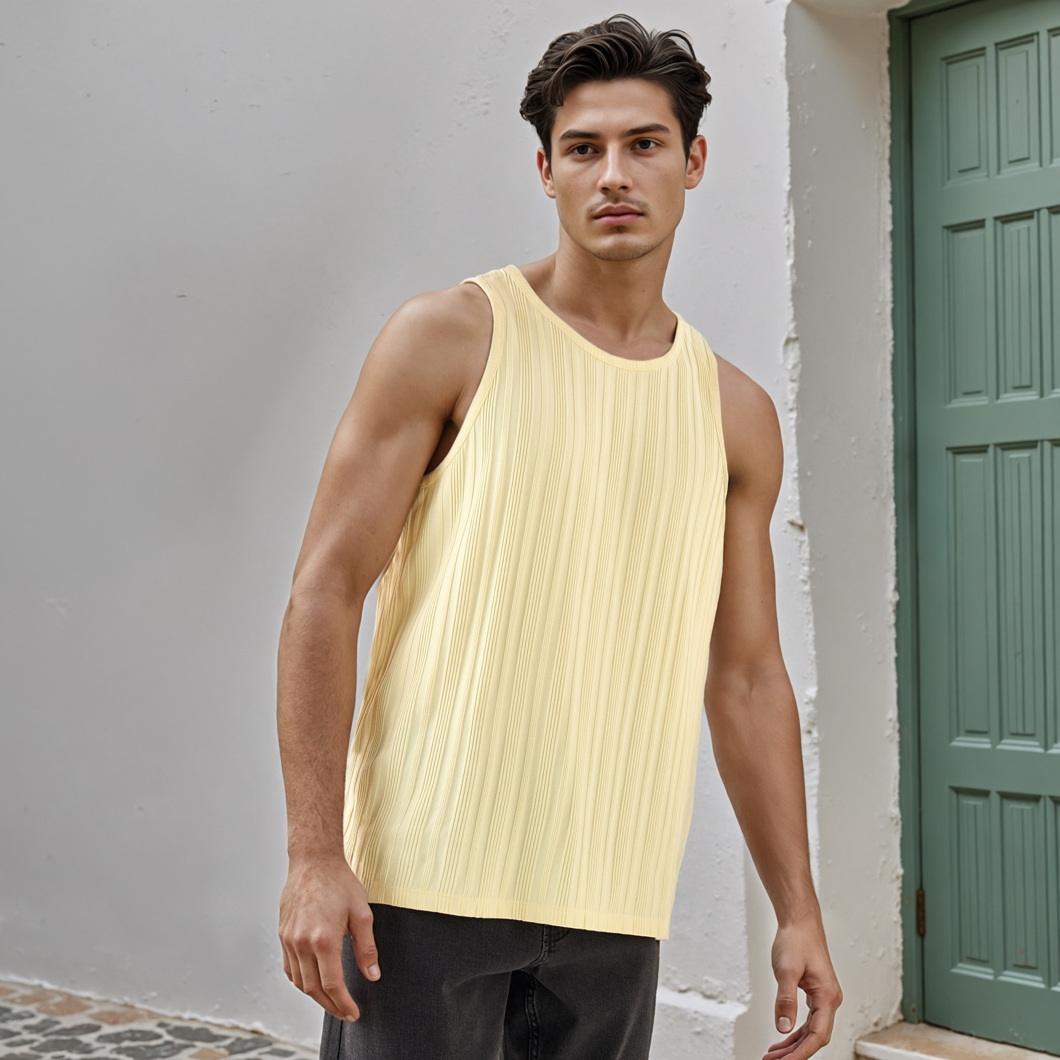 Textured Sleeveless Vest-men-clothing-tshirtsandpolos-vests-image-1