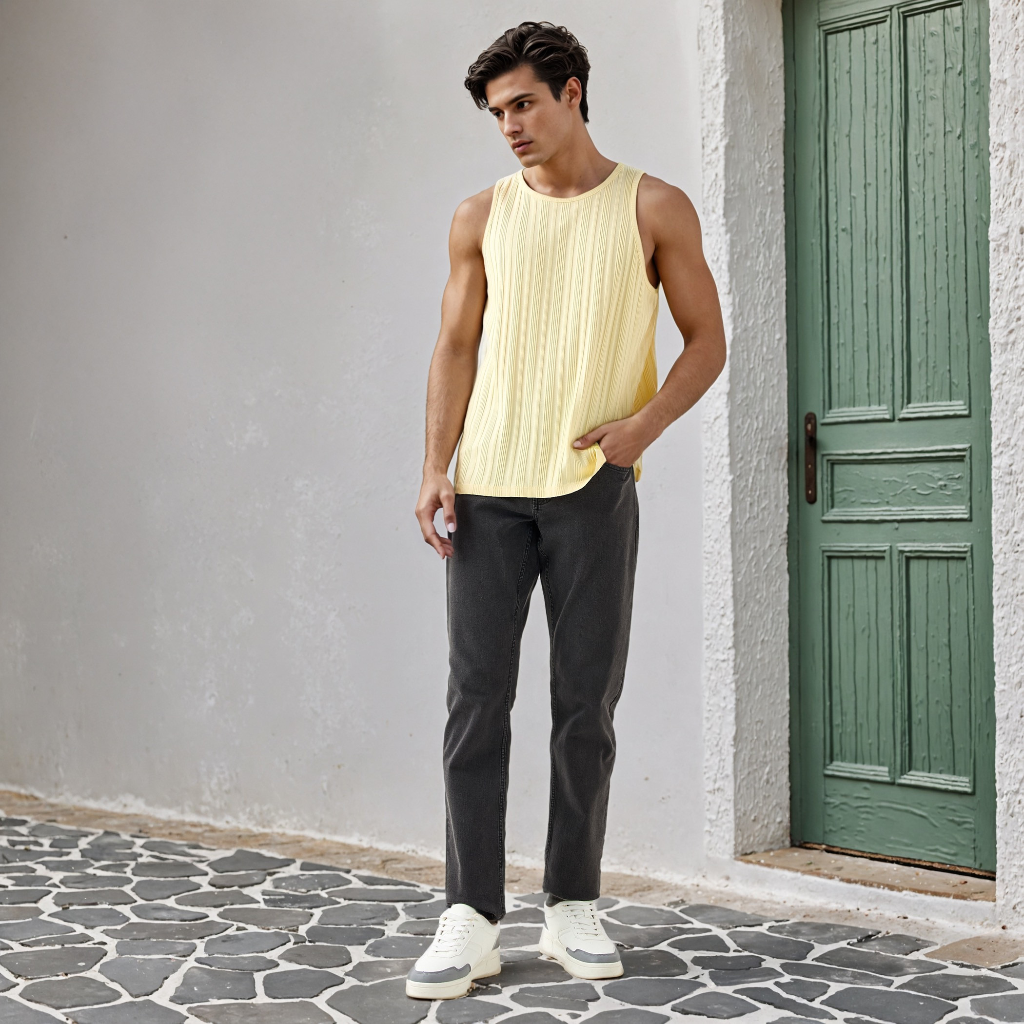 Textured Sleeveless Vest-men-clothing-tshirtsandpolos-vests-image-2