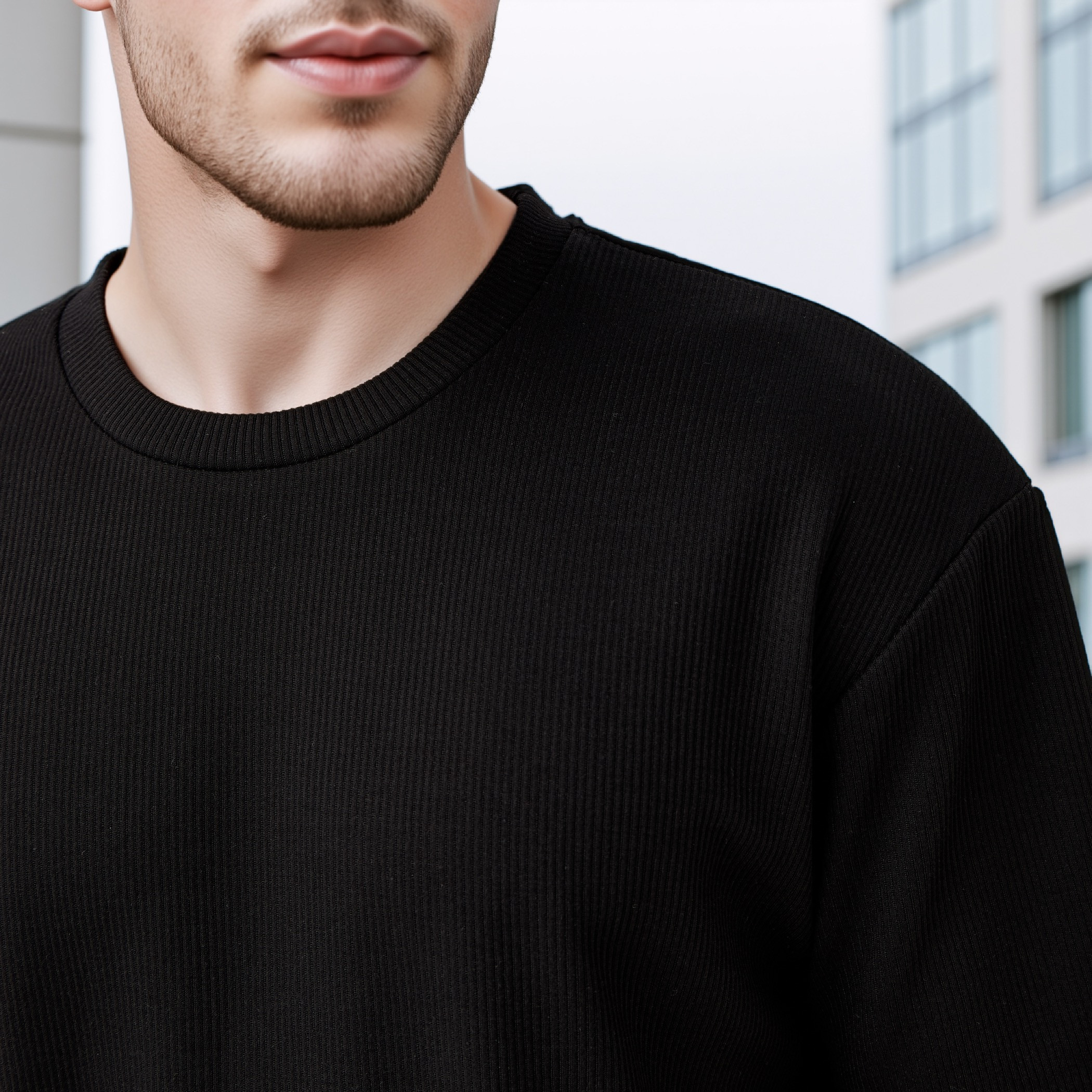Ribbed T-shirt-men-clothing-tshirtsandpolos-tshirts-image-4