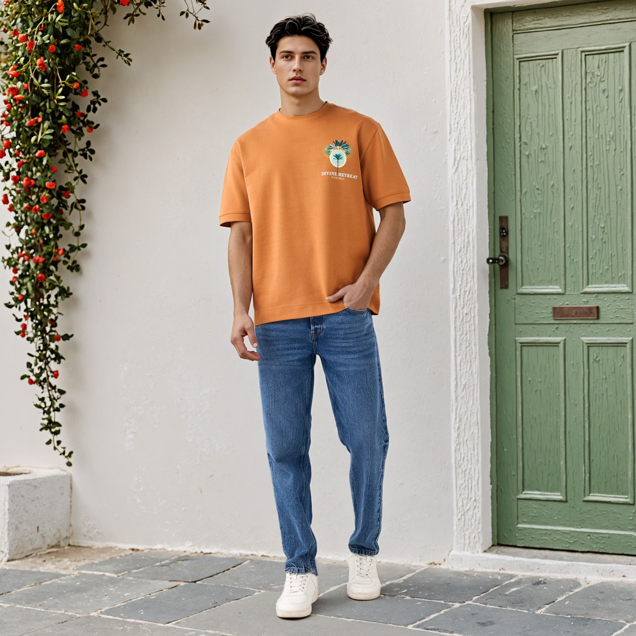 Graphic Print T-shirt-men-clothing-tshirtsandpolos-tshirts-image-2