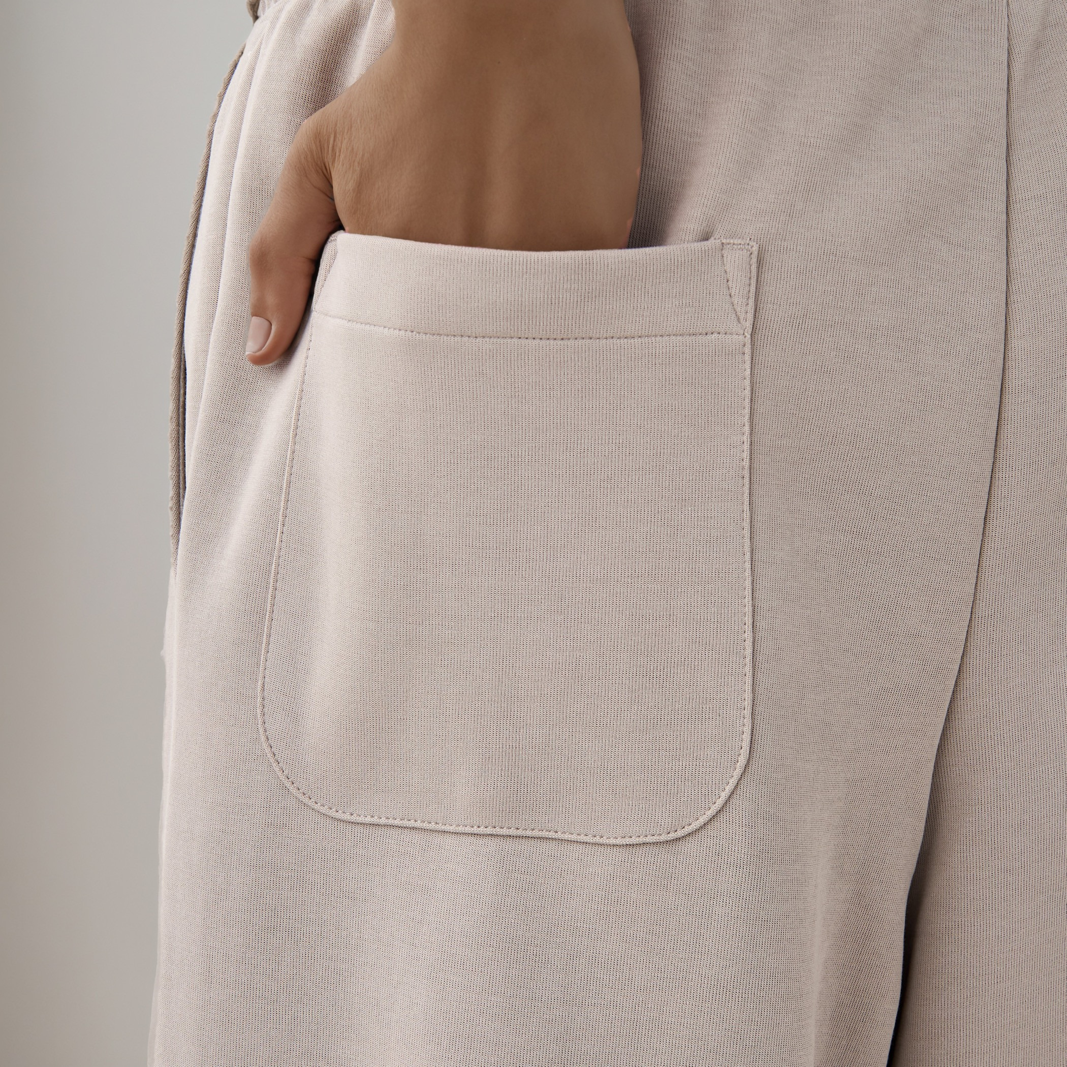 Bonded Knit Flexi Waist Joggers with Pockets-men-clothing-bottoms-joggers-image-5