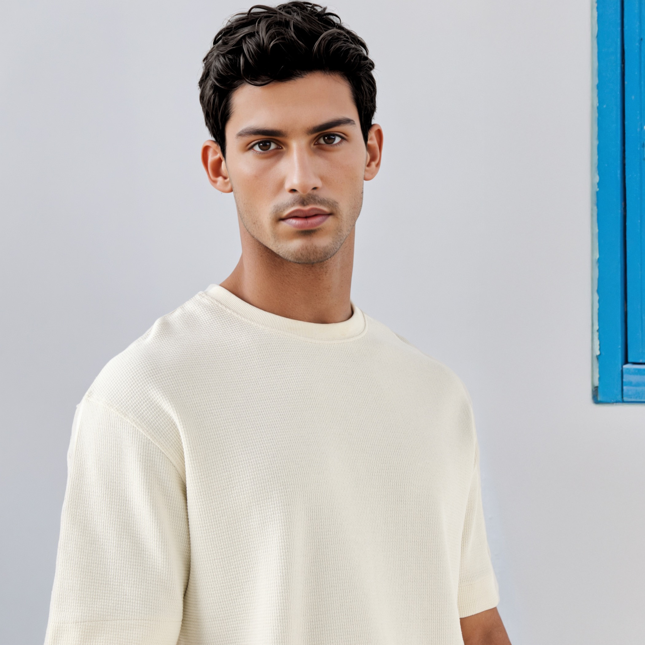 تيشيرت بنمط وافل بارز الملمس-men-clothing-tshirtsandpolos-tshirts-image-4
