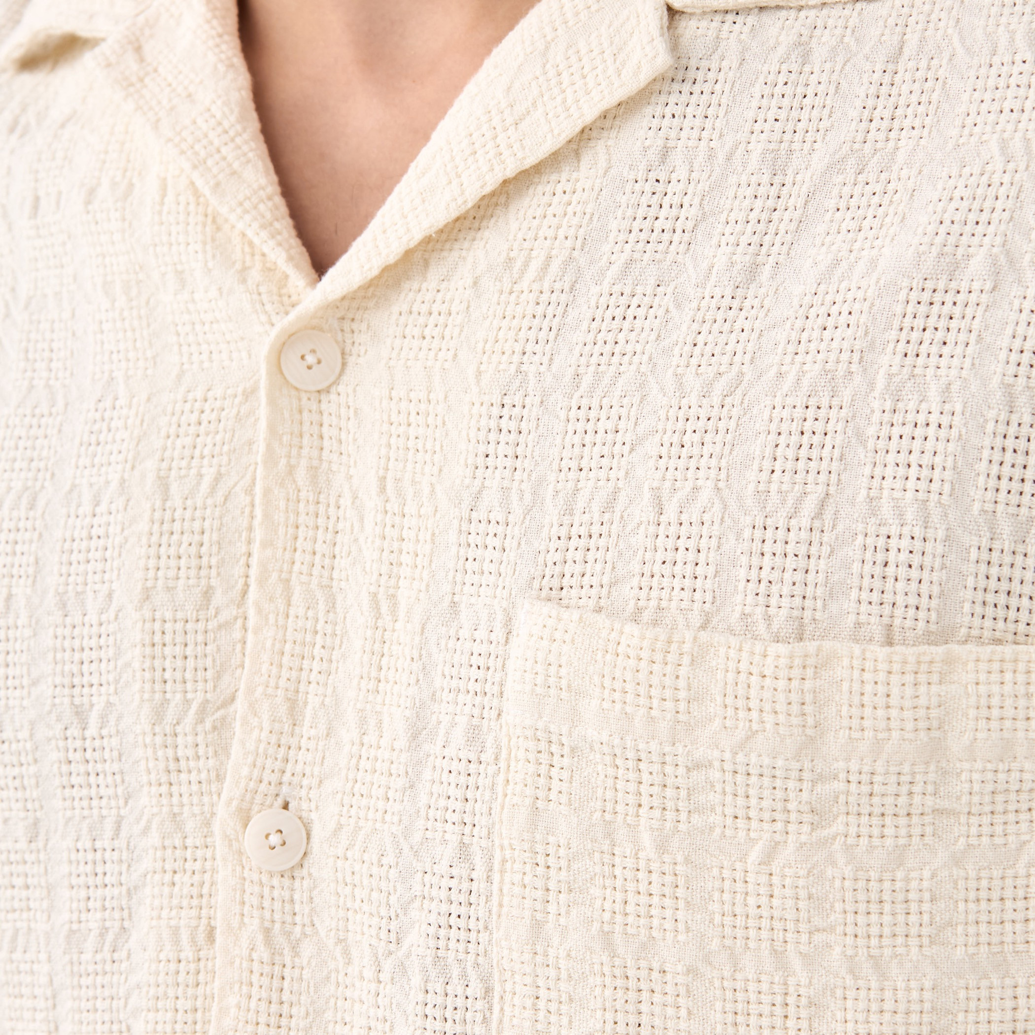 Relaxed Fit Textured Collared Shirt-men-clothing-shirts-image-5
