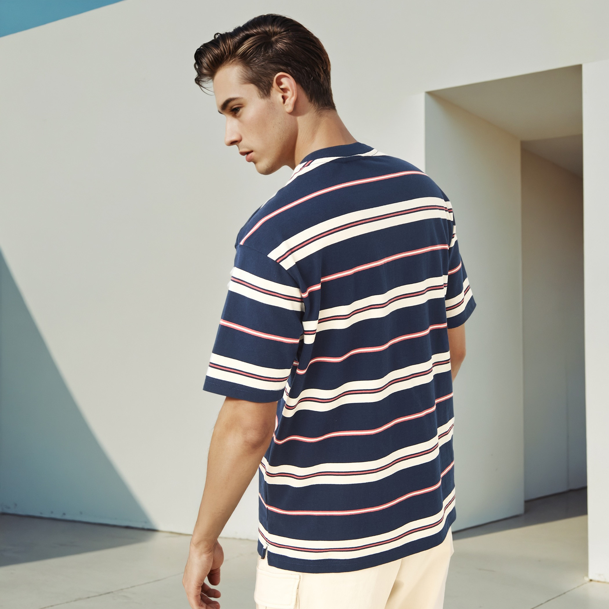 Striped T-shirt-men-clothing-tshirtsandpolos-tshirts-image-3