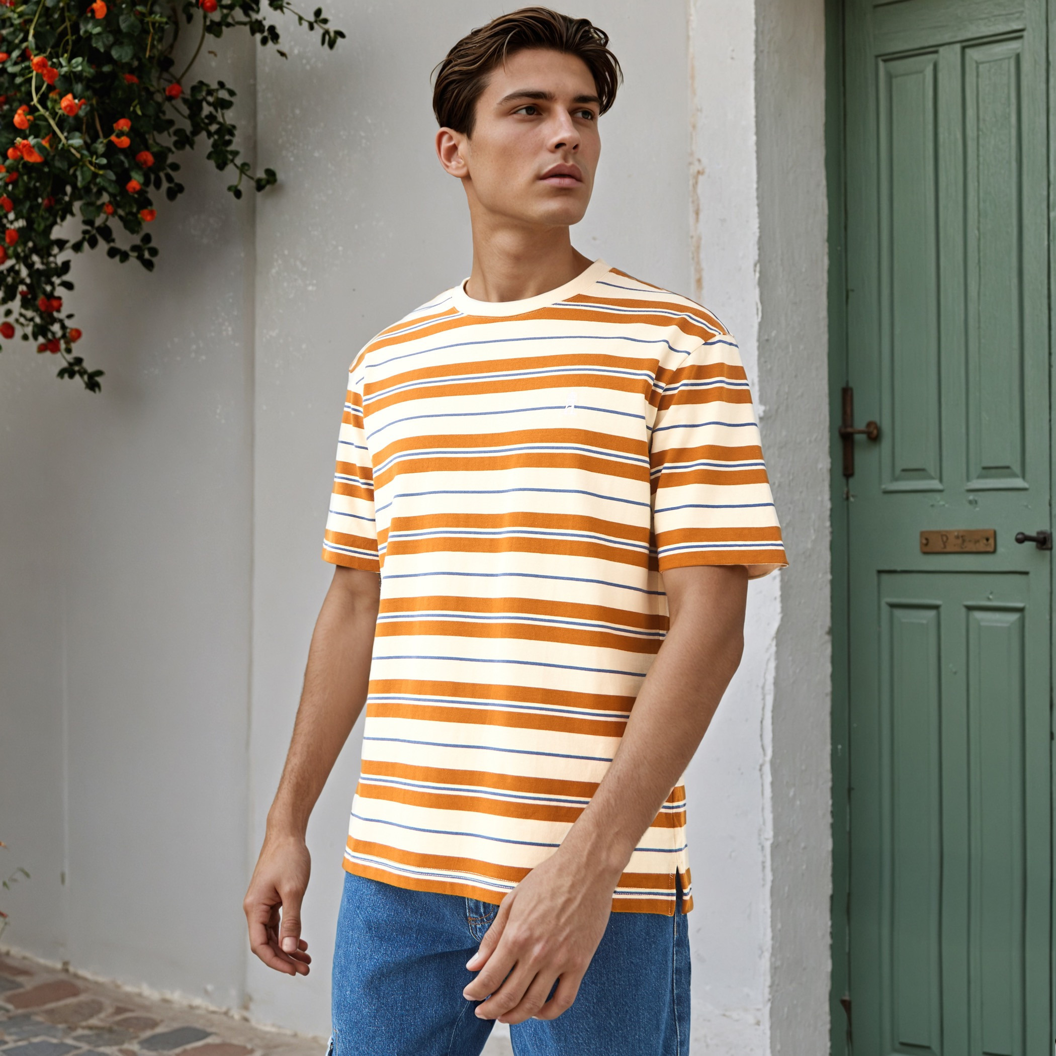 Striped T-shirt-men-clothing-tshirtsandpolos-tshirts-image-1