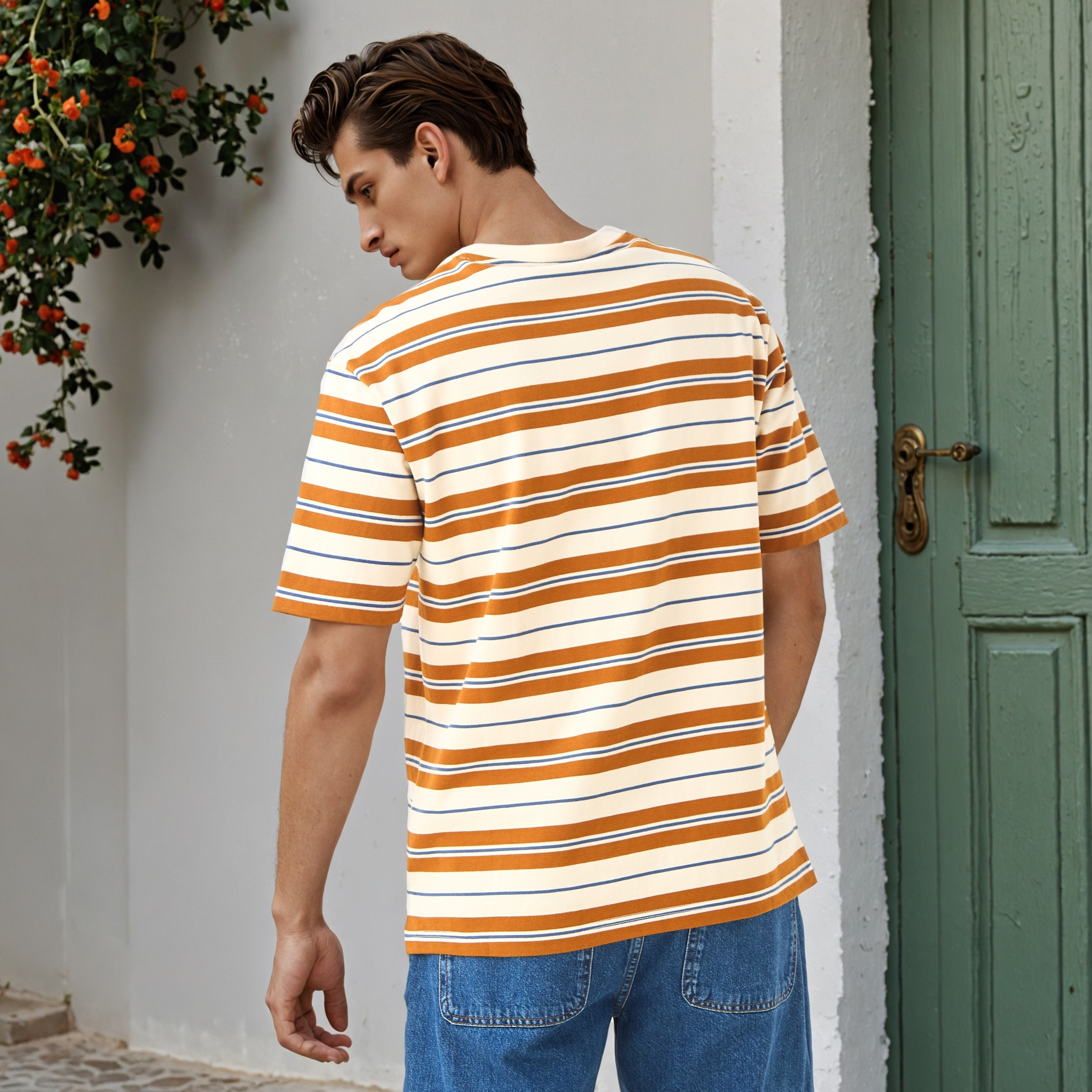 Striped T-shirt-men-clothing-tshirtsandpolos-tshirts-image-3