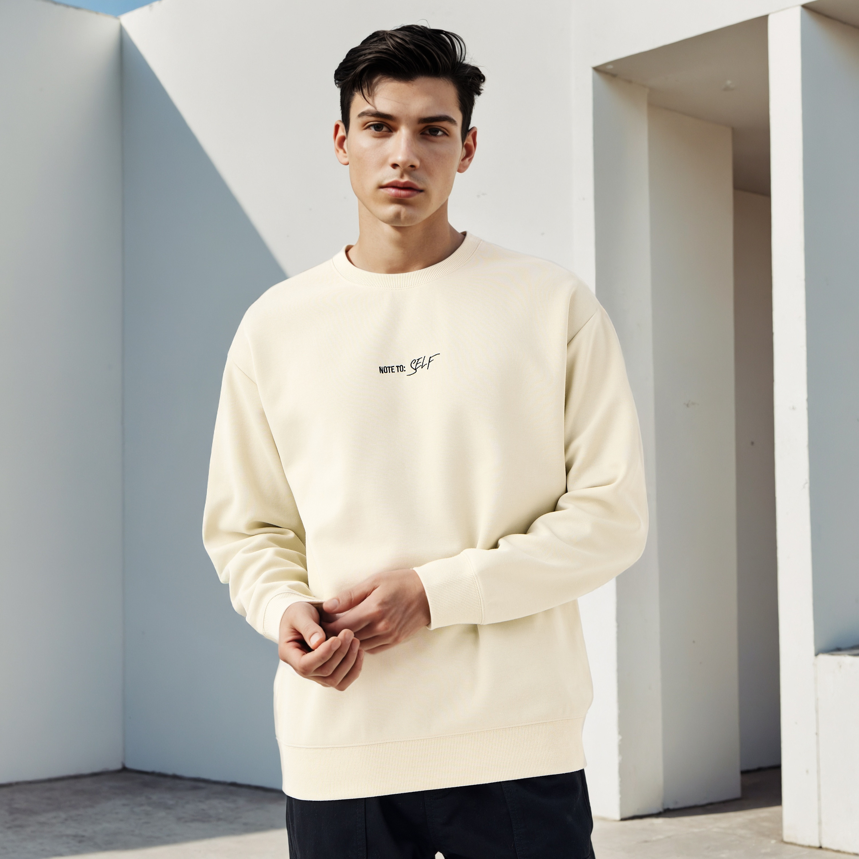 Printed Crew Neck Sweatshirt-men-winterwear-hoodiesandsweatshirts-image-1
