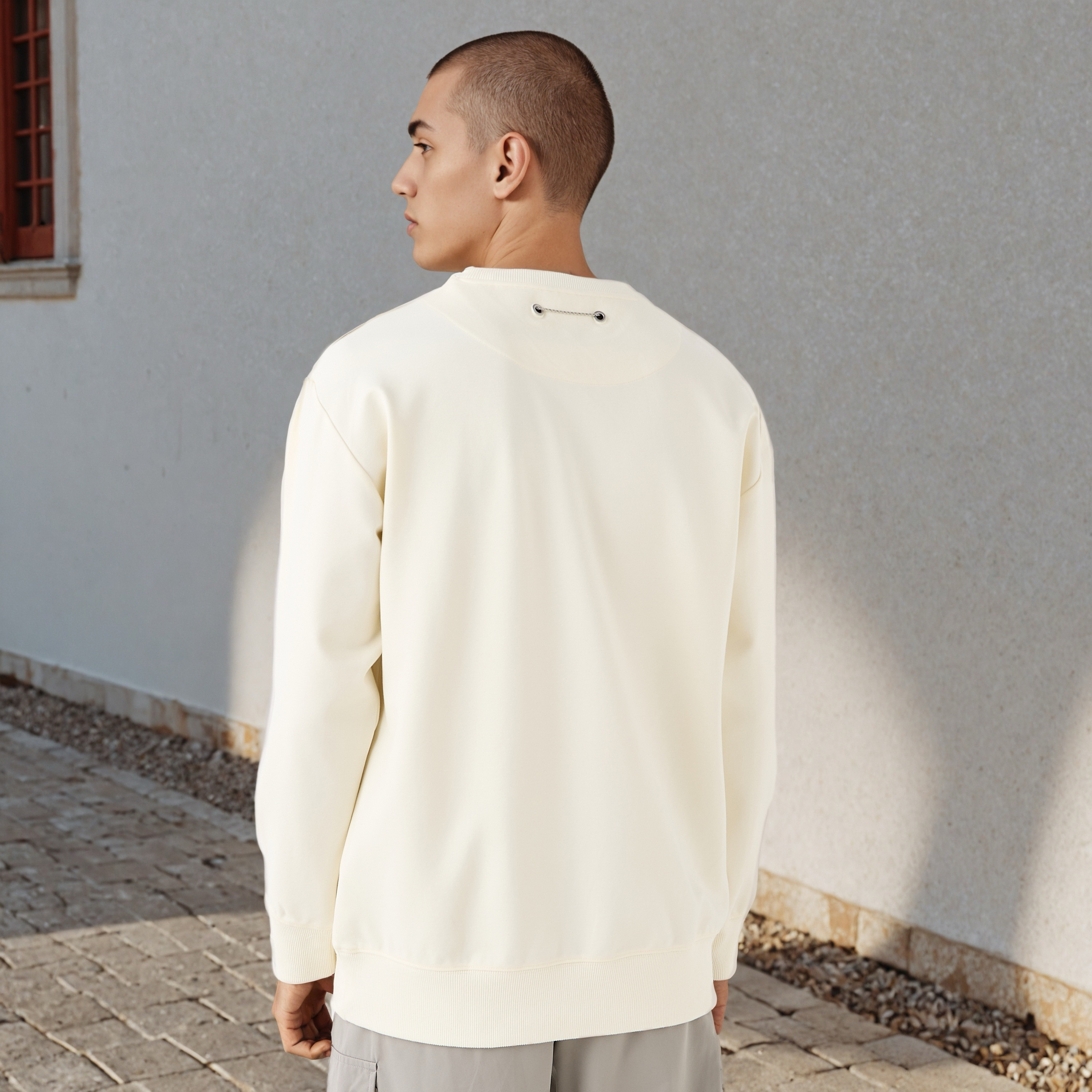 Relaxed Fit Sweatshirt-men-winterwear-hoodiesandsweatshirts-image-3