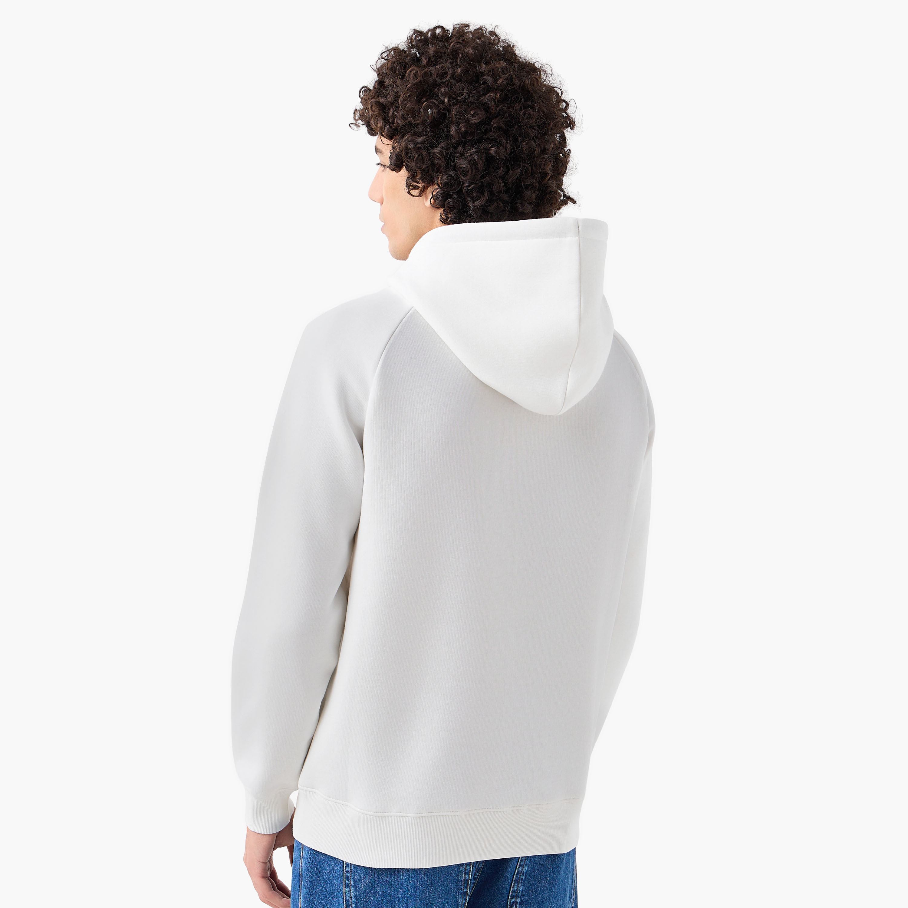 Men Slogan Applique Funnel Neck Hoodie-men-winterwear-hoodiesandsweatshirts-image-3