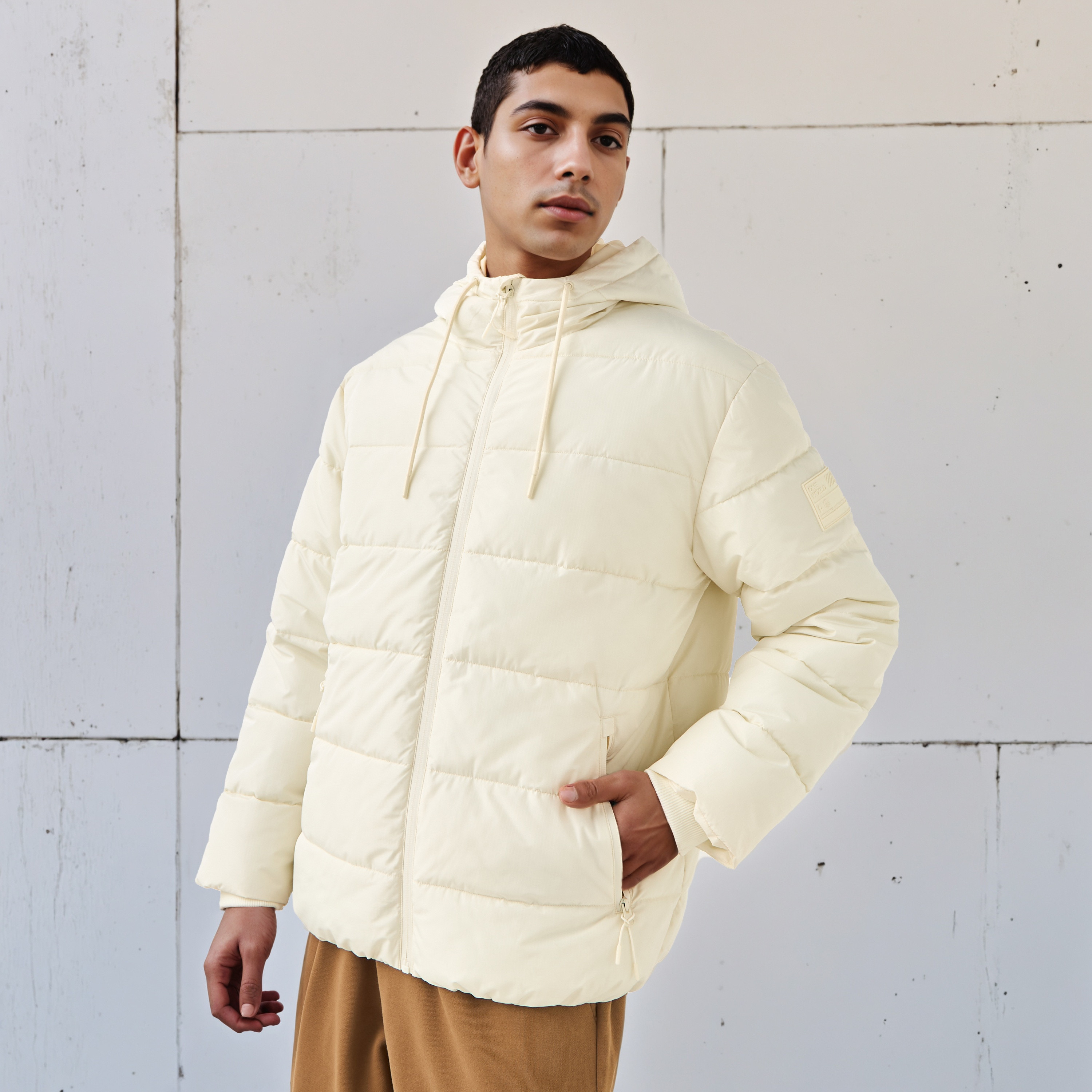 Men Relaxed Fit Quilted Hooded Puffer Jacket-men-clothing-jacketsandblazers-jackets-image-1