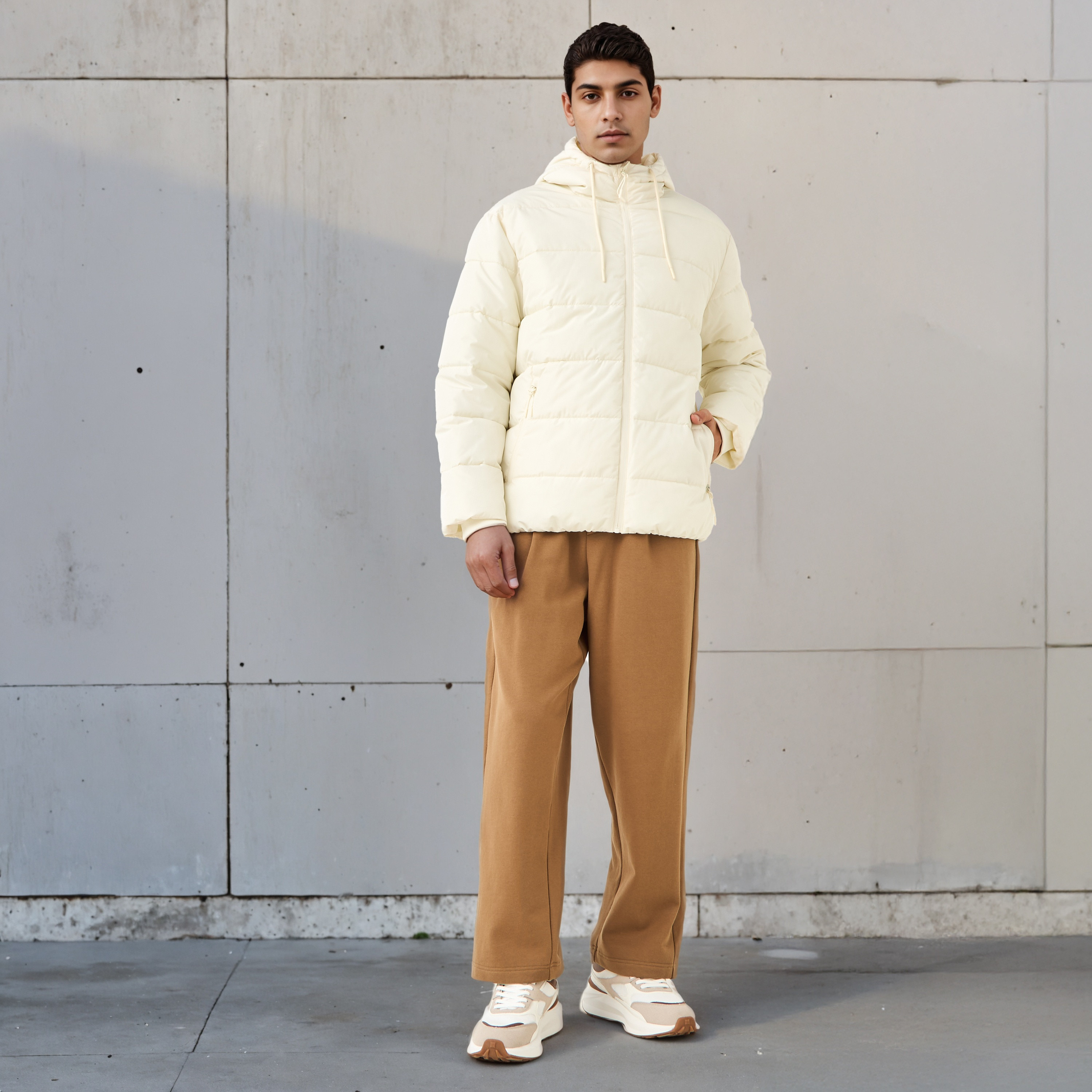 جاكيت منفوخ مبطن بقصّة مريحة وقبعة للرجال-men-clothing-jacketsandblazers-jackets-image-2