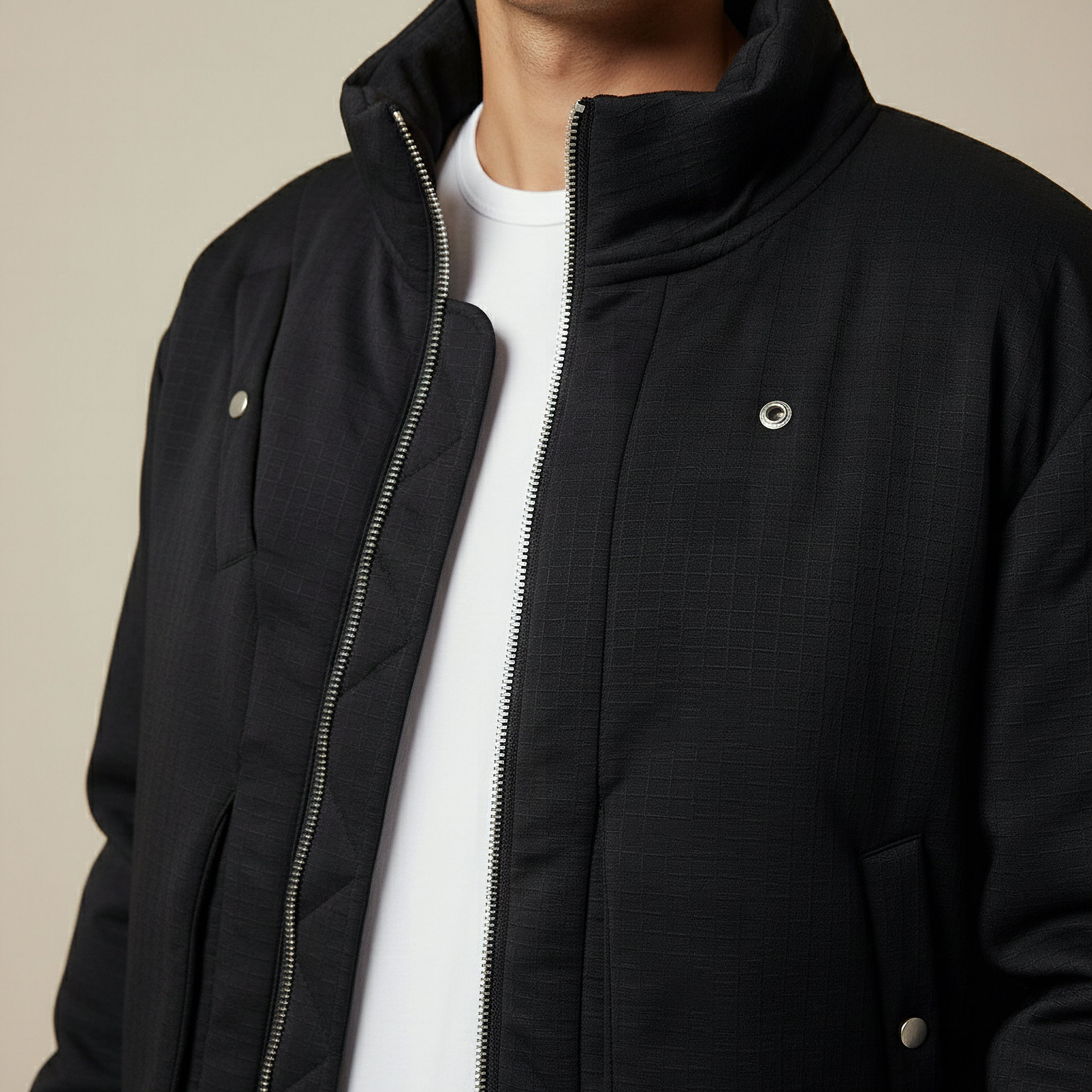 Men Relaxed Fit Zip Through Jacket-men-clothing-jacketsandblazers-jackets-image-4