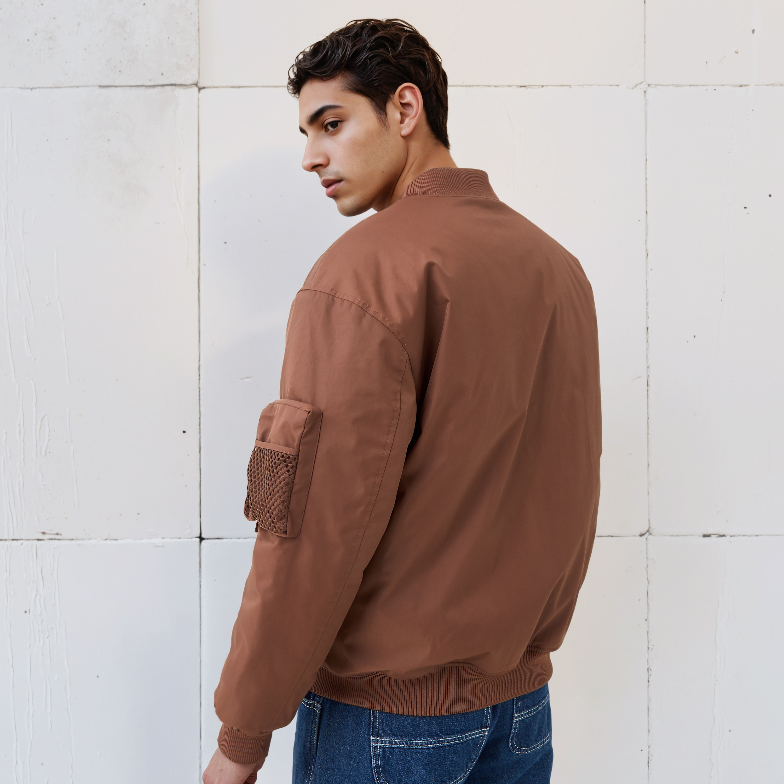 Men Relaxed Fit Utility Pockets Bomber Jacket-men-clothing-jacketsandblazers-jackets-image-3
