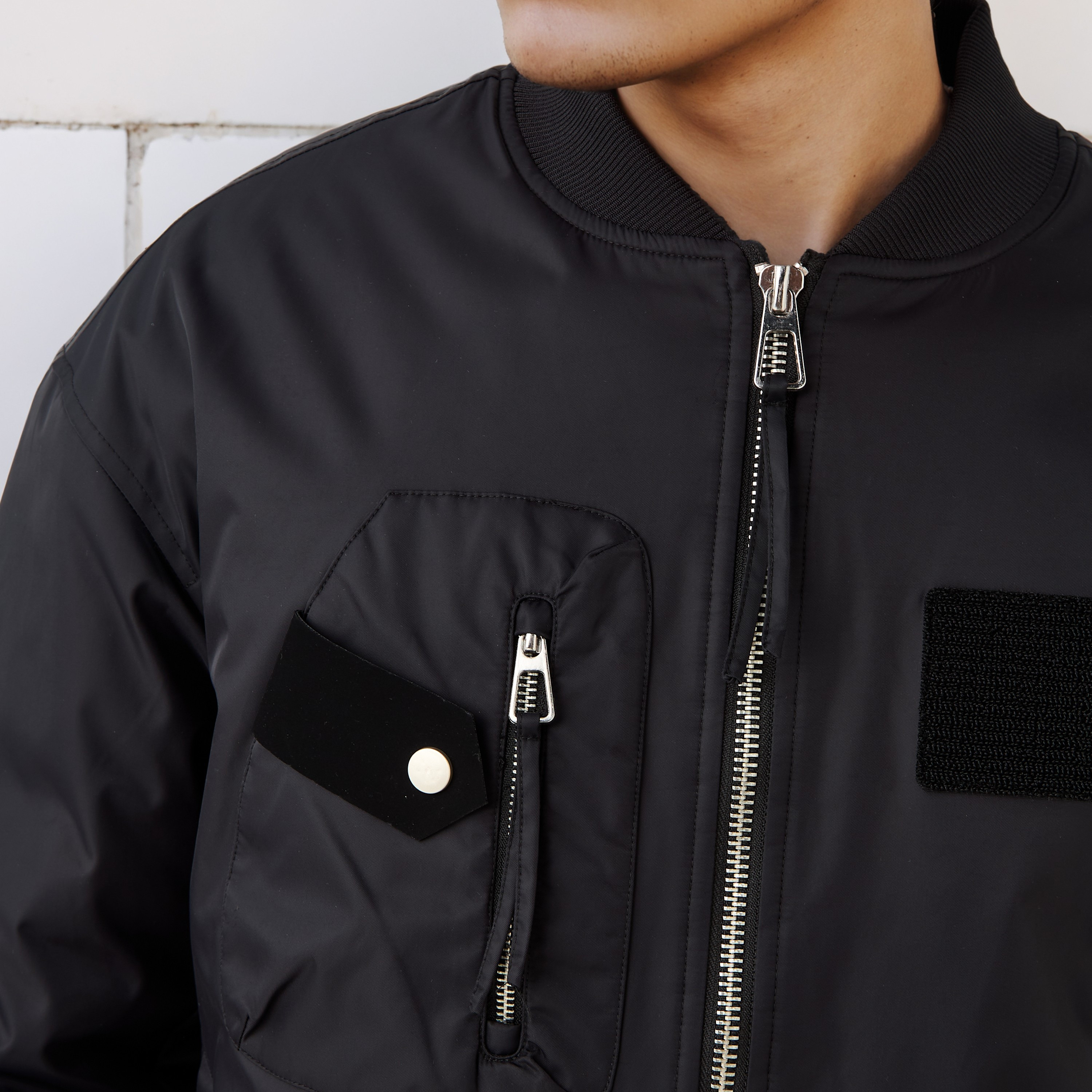 Men Relaxed Fit Utility Pockets Bomber Jacket-men-clothing-jacketsandblazers-jackets-image-6