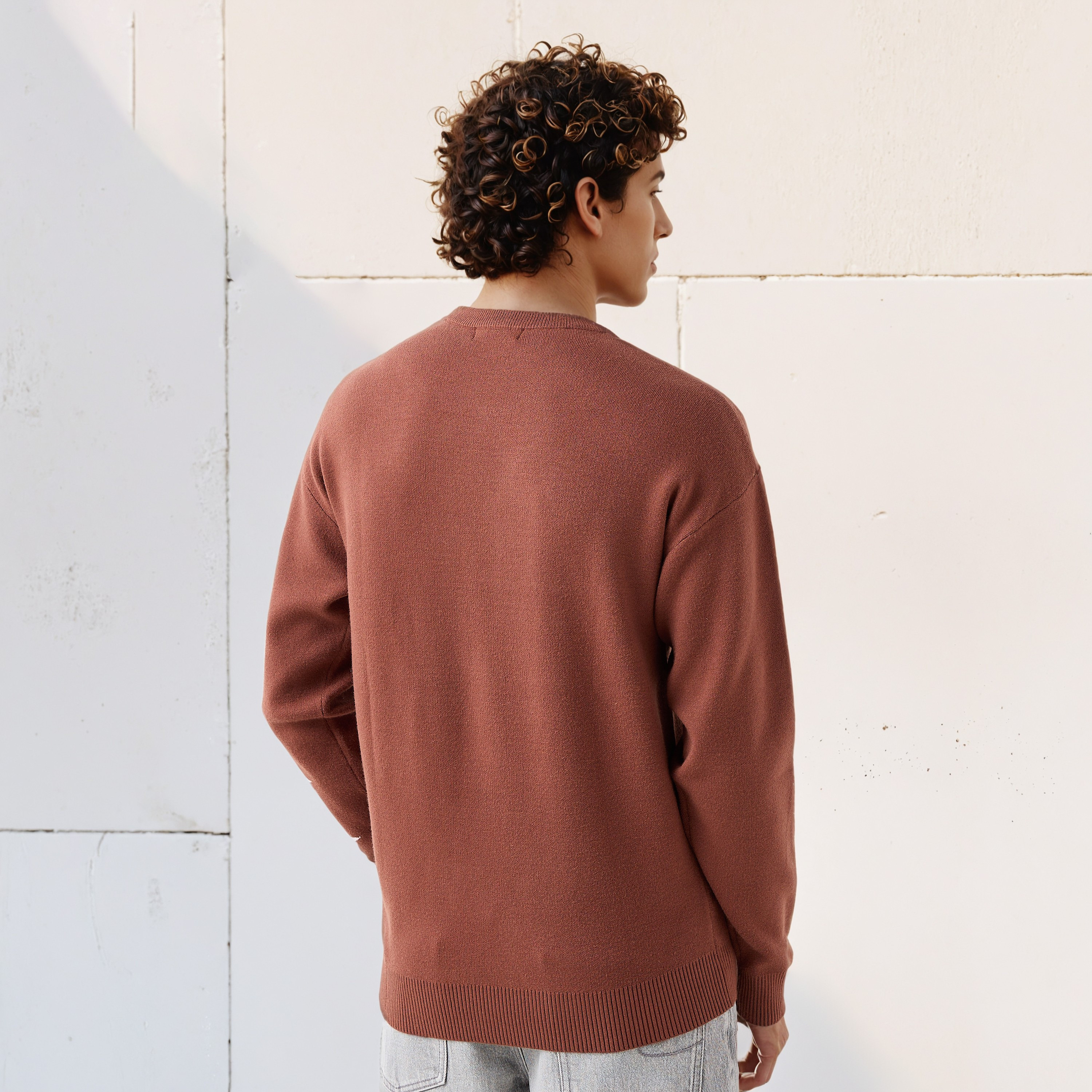 Men's Crew Neck Jacquard Sweater-men-clothing-sweatersandpullovers-image-3