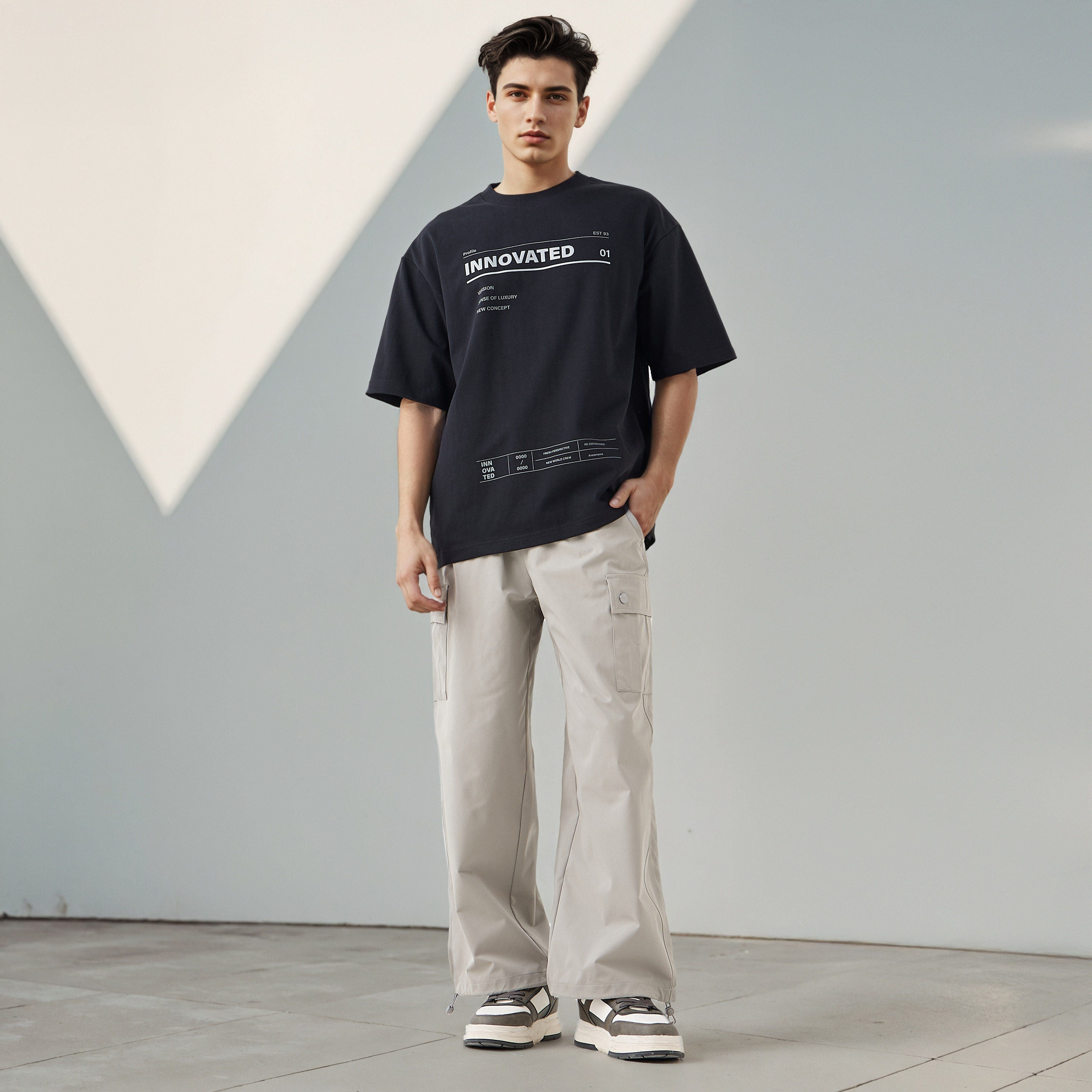 Slogan Print T-shirt-men-clothing-tshirtsandpolos-tshirts-image-2