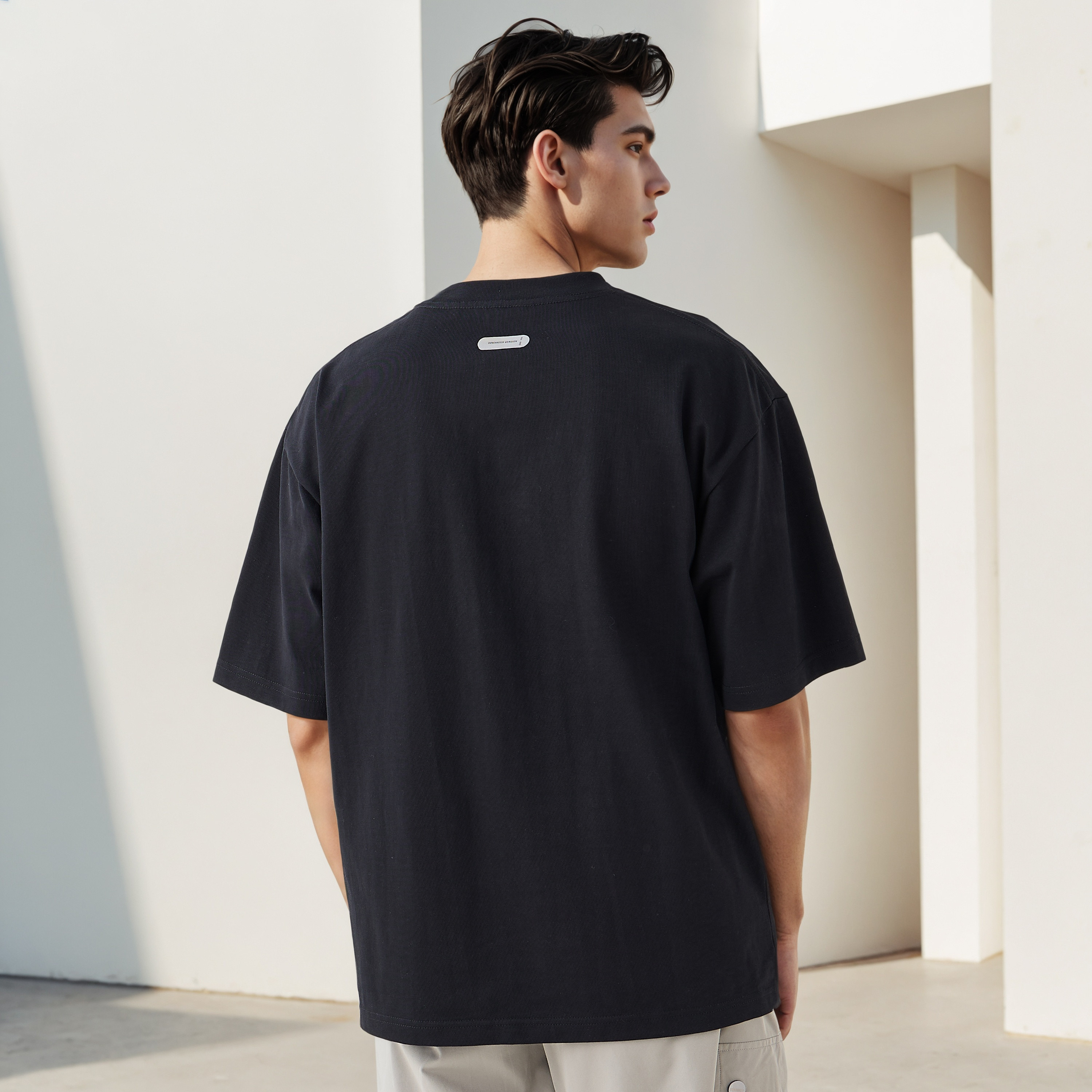 Slogan Print T-shirt-men-clothing-tshirtsandpolos-tshirts-image-3