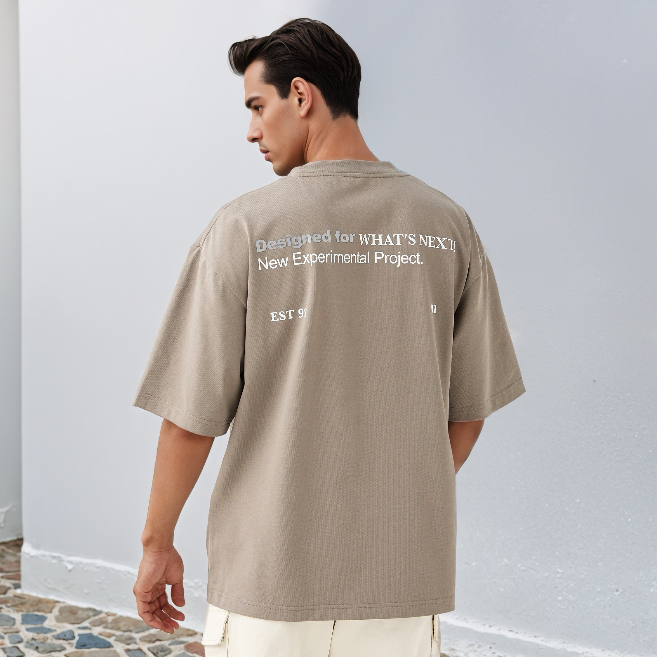 Slogan Print T-shirt-men-clothing-tshirtsandpolos-tshirts-image-3