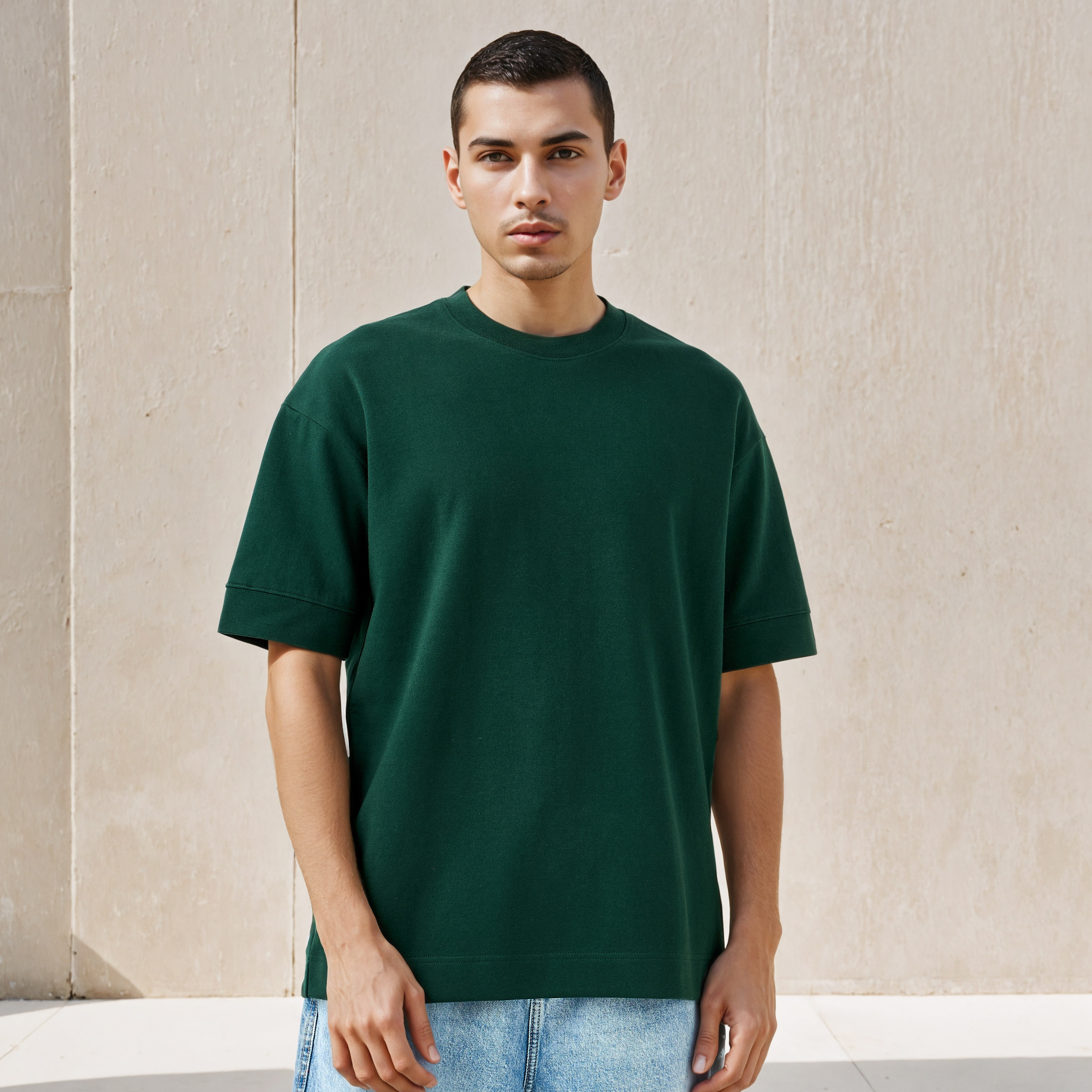 Men Crew Neck Short Sleeve T-shirt-men-clothing-tshirtsandpolos-tshirts-image-1
