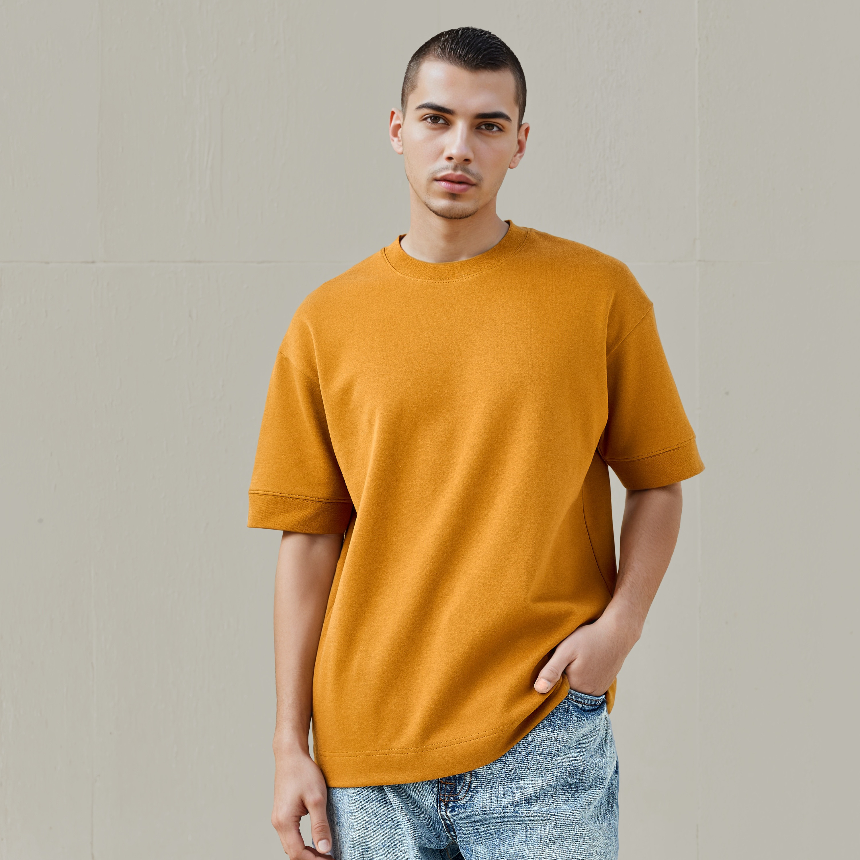 Men Crew Neck Short Sleeve T-shirt-men-clothing-tshirtsandpolos-tshirts-image-1
