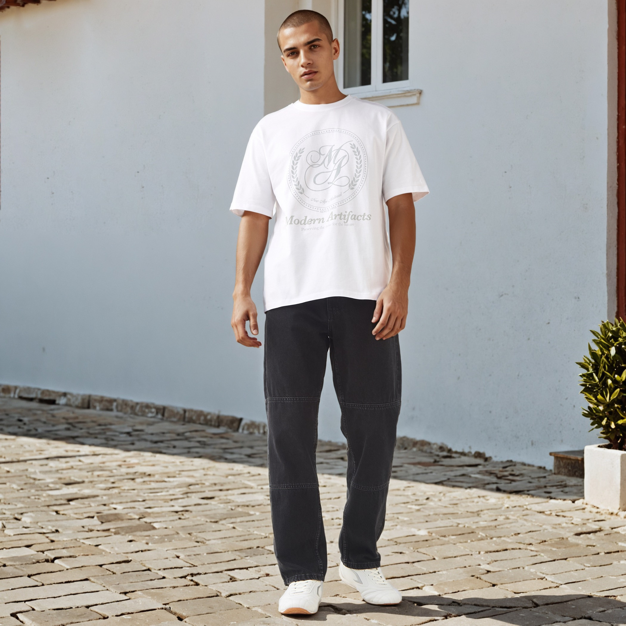 Typographic Print T-shirt-men-clothing-tshirtsandpolos-tshirts-image-2