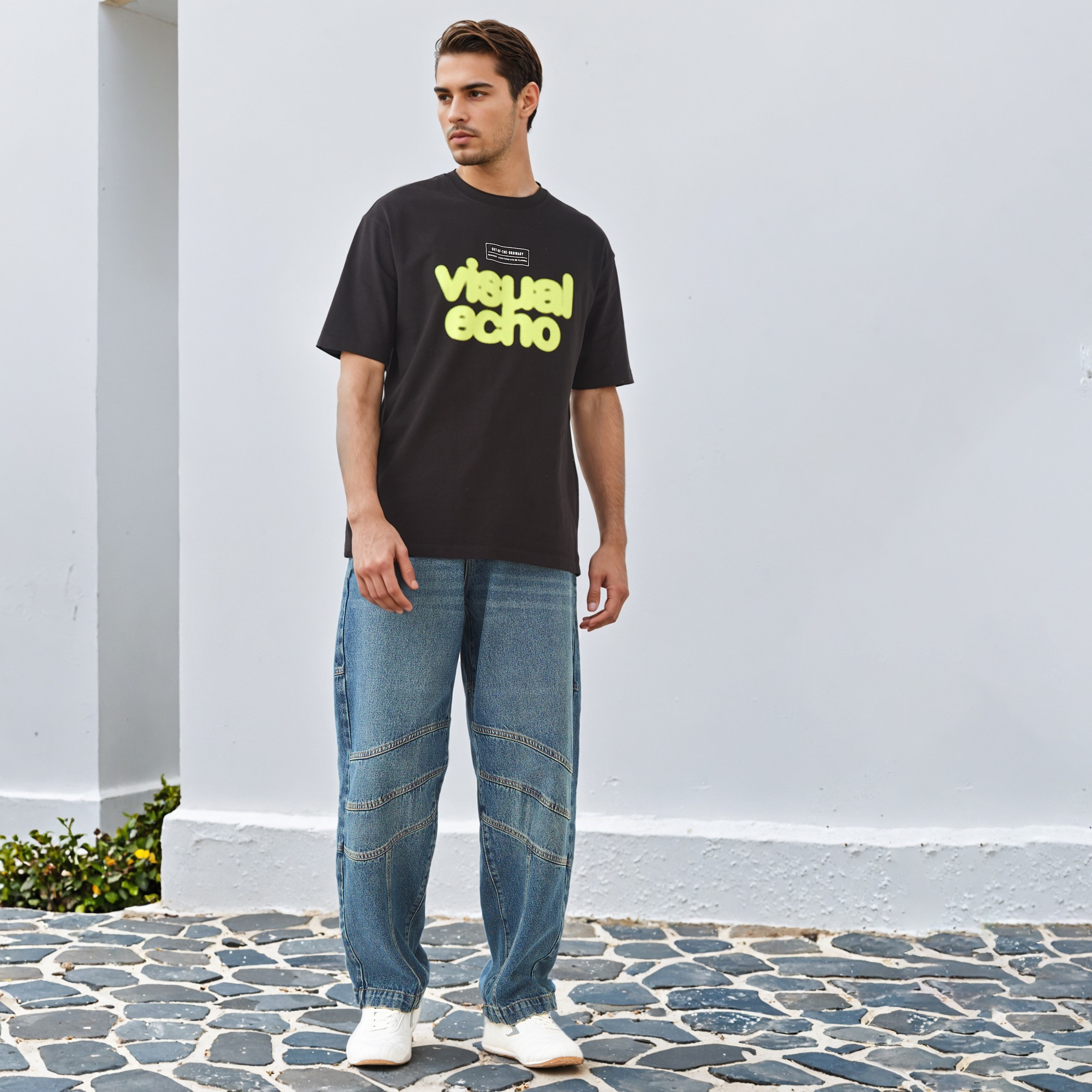 Typographic Print T-shirt-men-clothing-tshirtsandpolos-tshirts-image-2