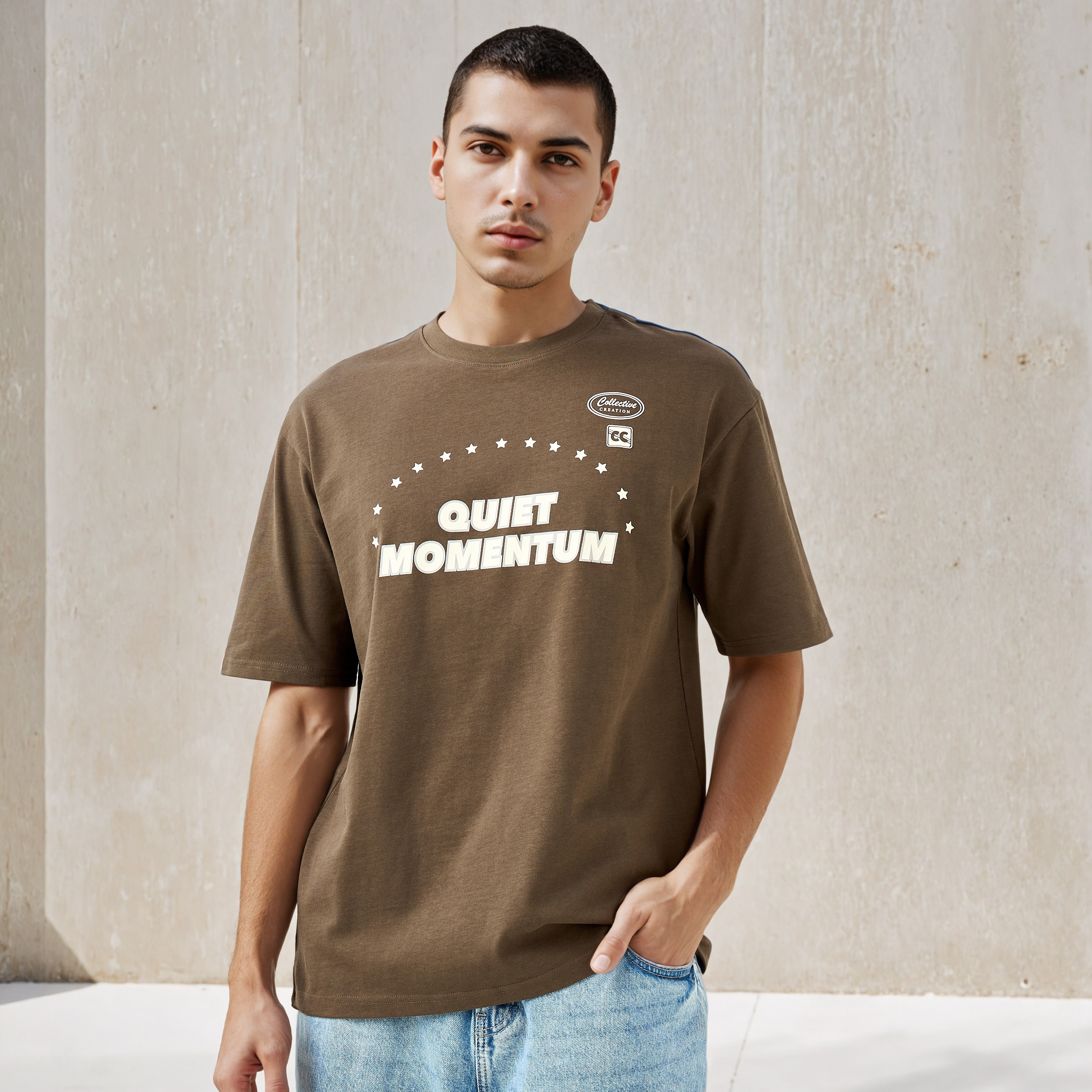 Typographic Print T-shirt-men-clothing-tshirtsandpolos-tshirts-image-1