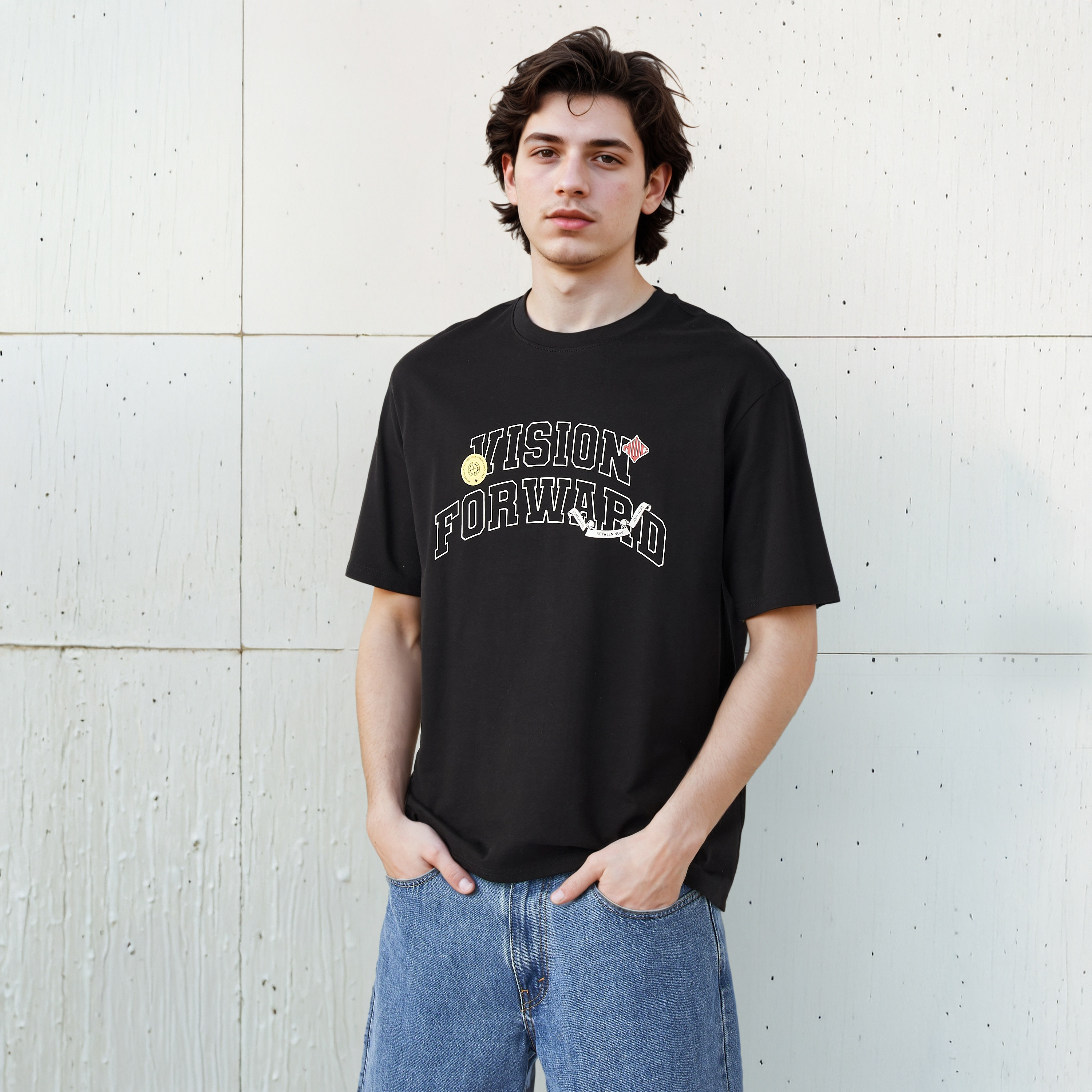 Typographic Print T-shirt-men-clothing-tshirtsandpolos-tshirts-image-1