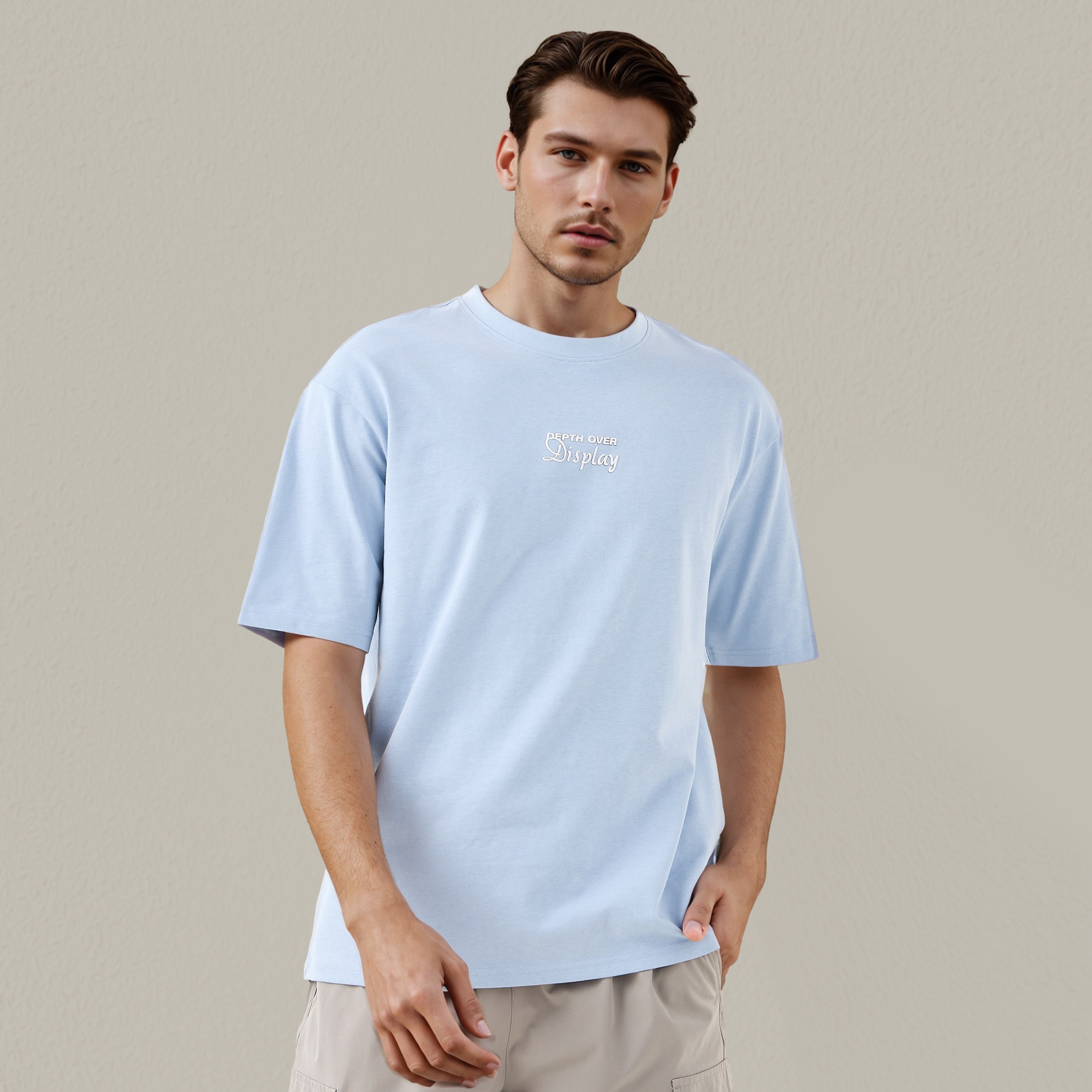 Slogan Print T-shirt-men-clothing-tshirtsandpolos-tshirts-image-3