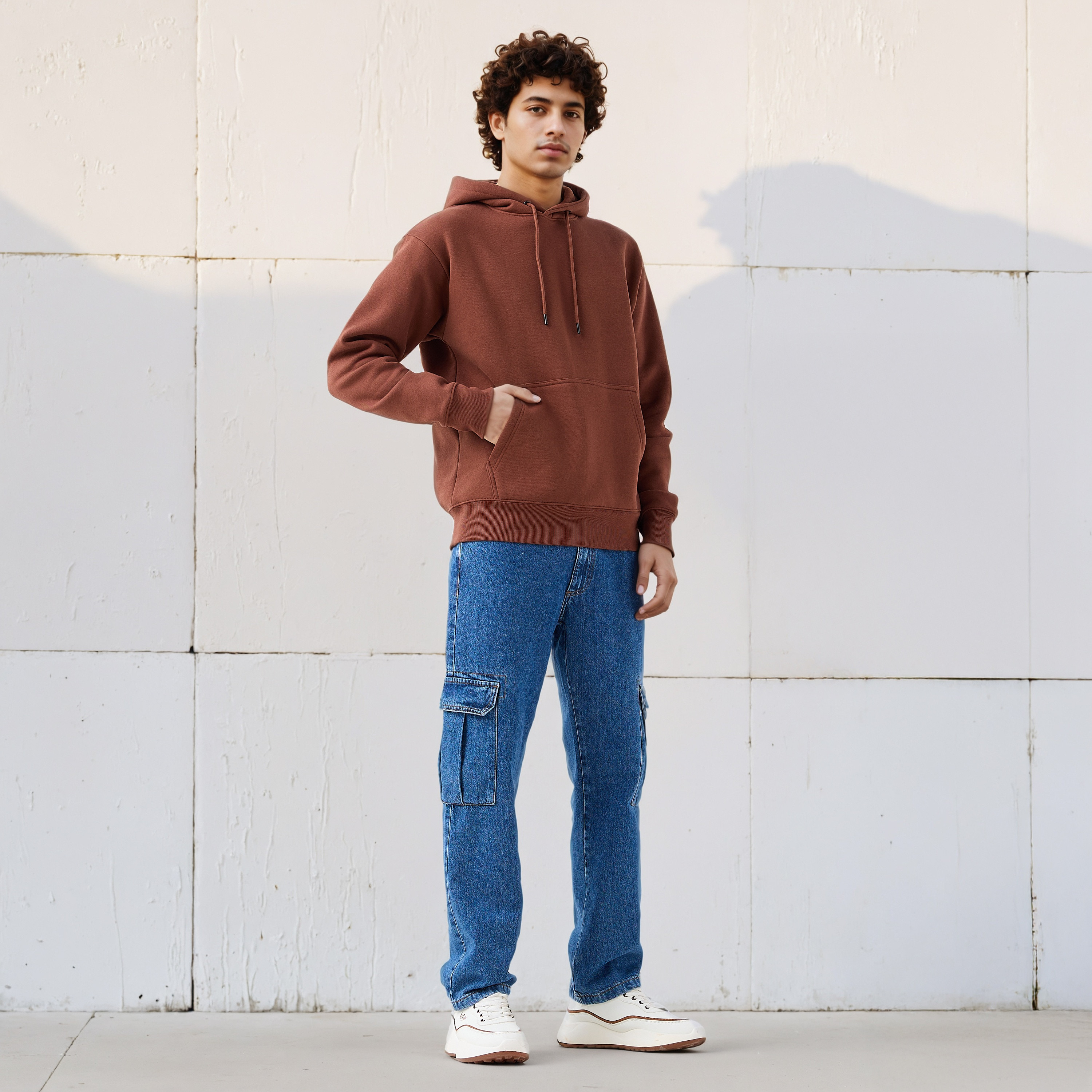 Starter Men Kangaroo Pocket Hoodie-men-winterwear-hoodiesandsweatshirts-image-2