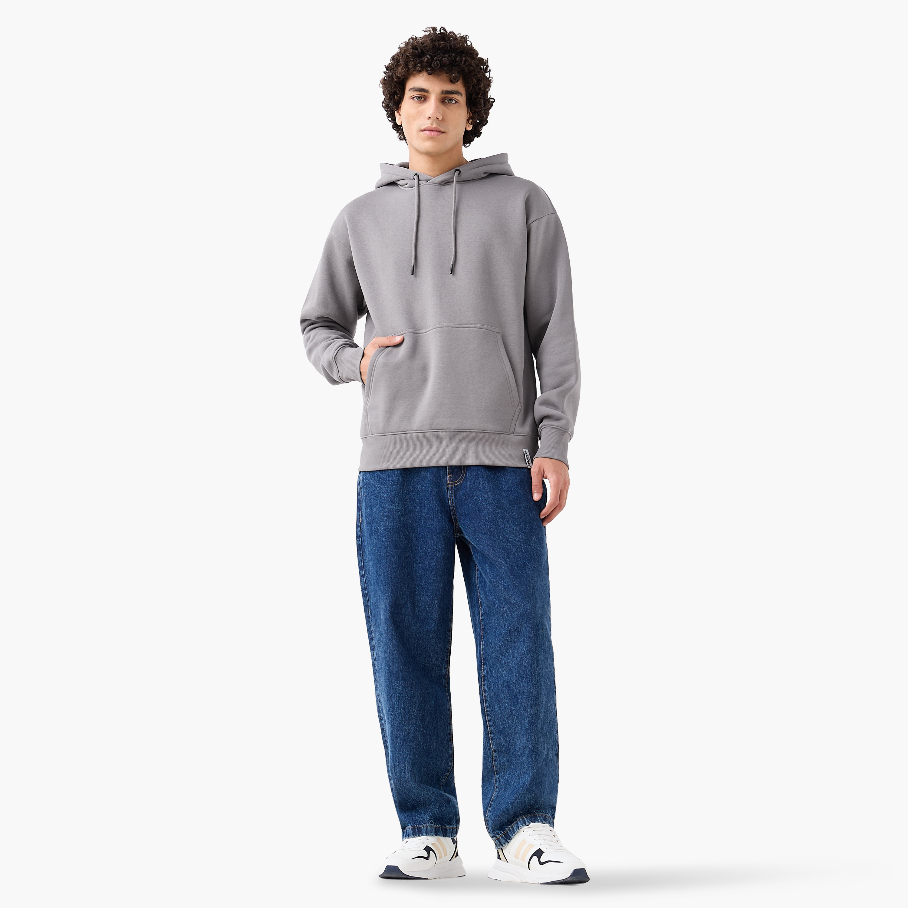 Starter Men Kangaroo Pocket Hoodie-men-winterwear-hoodiesandsweatshirts-image-2