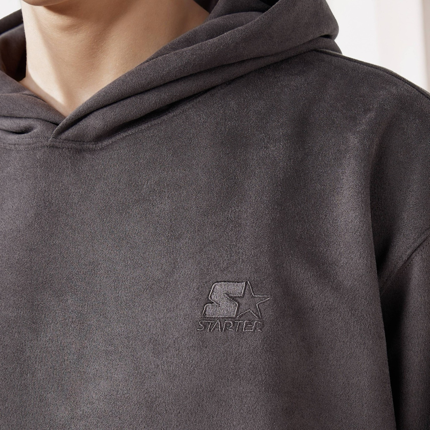 Starter Men Logo Print Polyester Blend Hoodie-men-winterwear-hoodiesandsweatshirts-image-5
