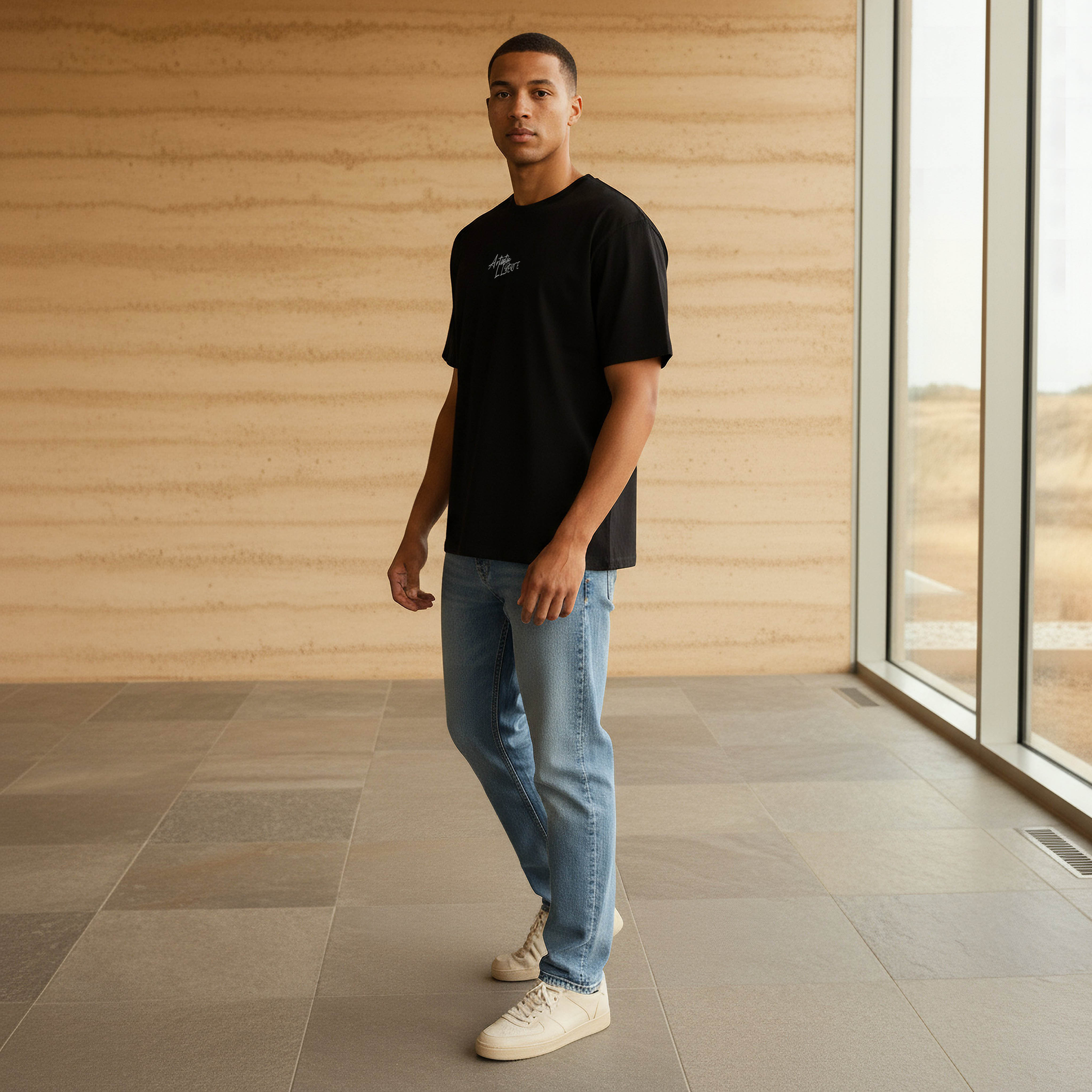 Men Relaxed Fit Crew Neck Short Sleeves Printed T-shirt-men-clothing-tshirtsandpolos-tshirts-image-2