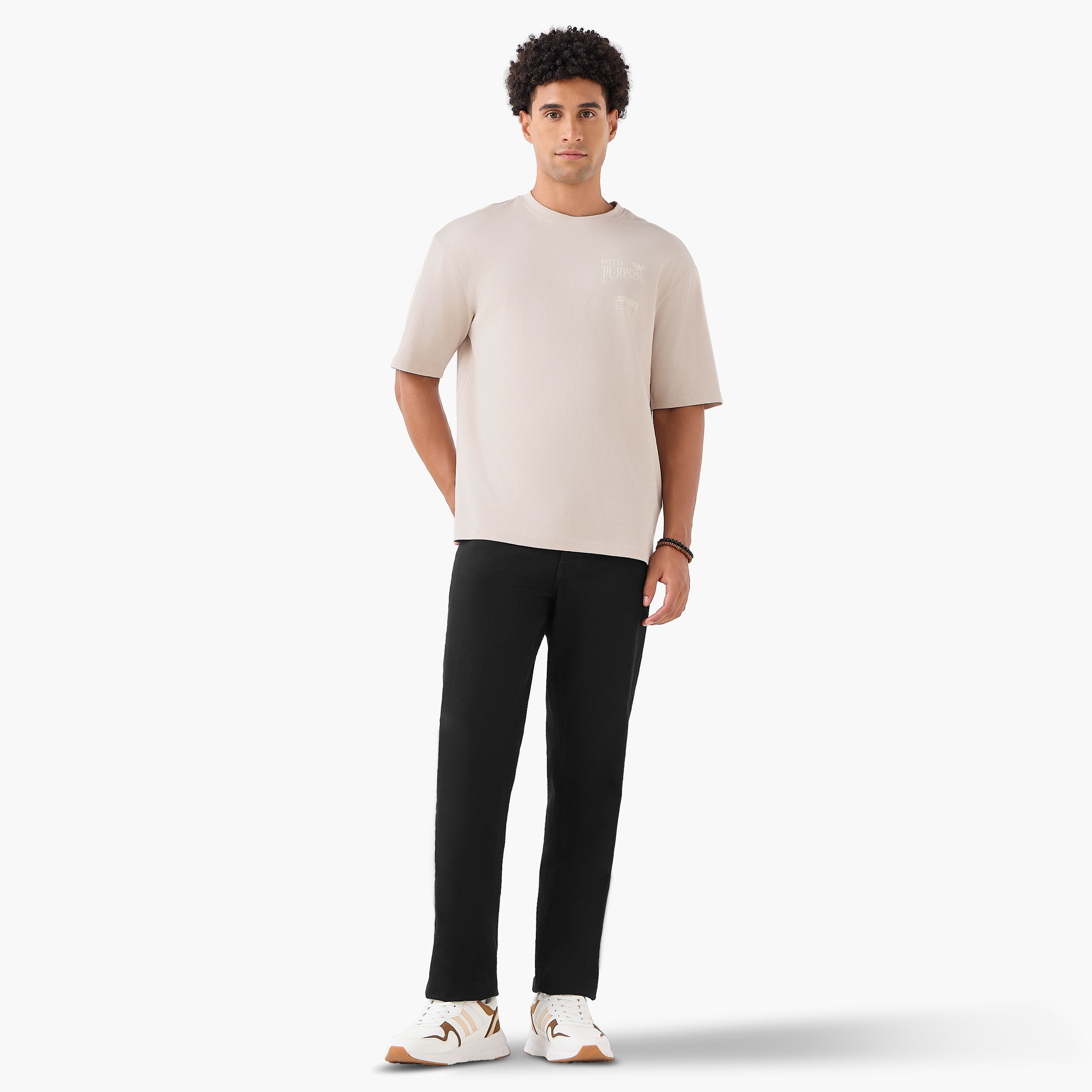 Men Regular Fit Crew Neck Short Sleeves Graphic Print T-shirt-PROMO_SP_QAT_1_BUY2FORQAR59_130625-image-2
