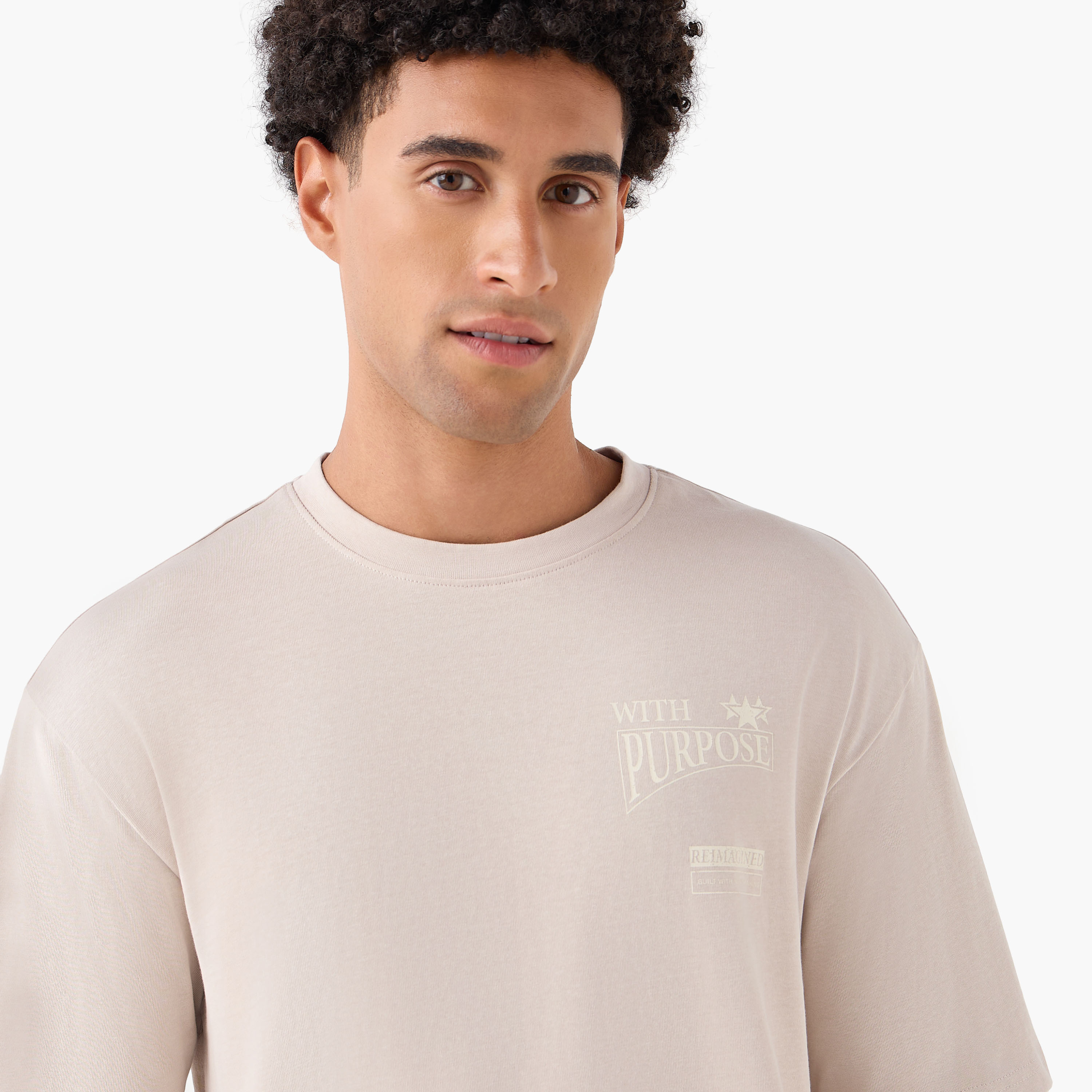 Men Regular Fit Crew Neck Short Sleeves Graphic Print T-shirt-PROMO_SP_QAT_1_BUY2FORQAR59_130625-image-5