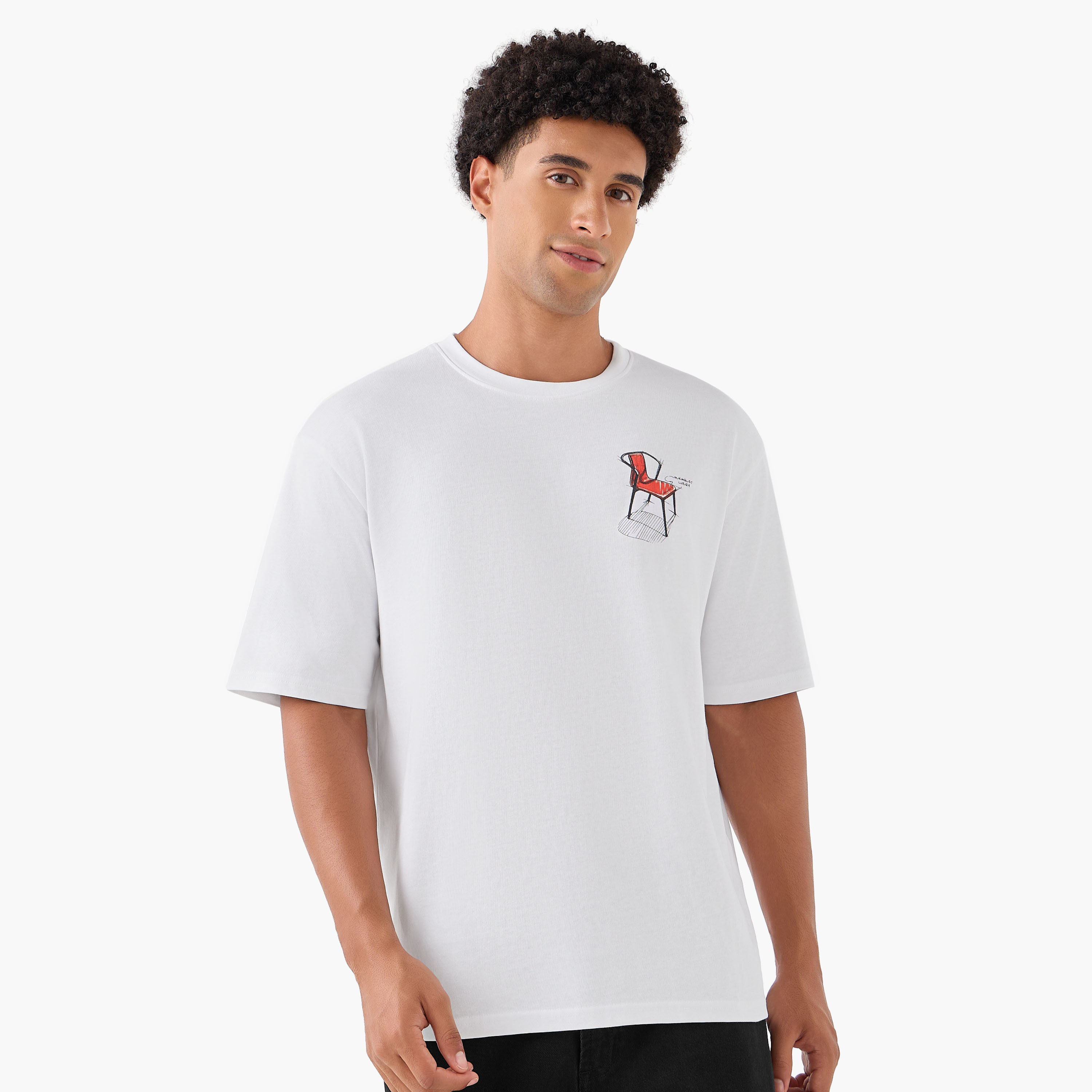 Men Regular Fit Crew Neck Short Sleeves Graphic Print T-shirt-men-clothing-tshirtsandpolos-tshirts-image-3