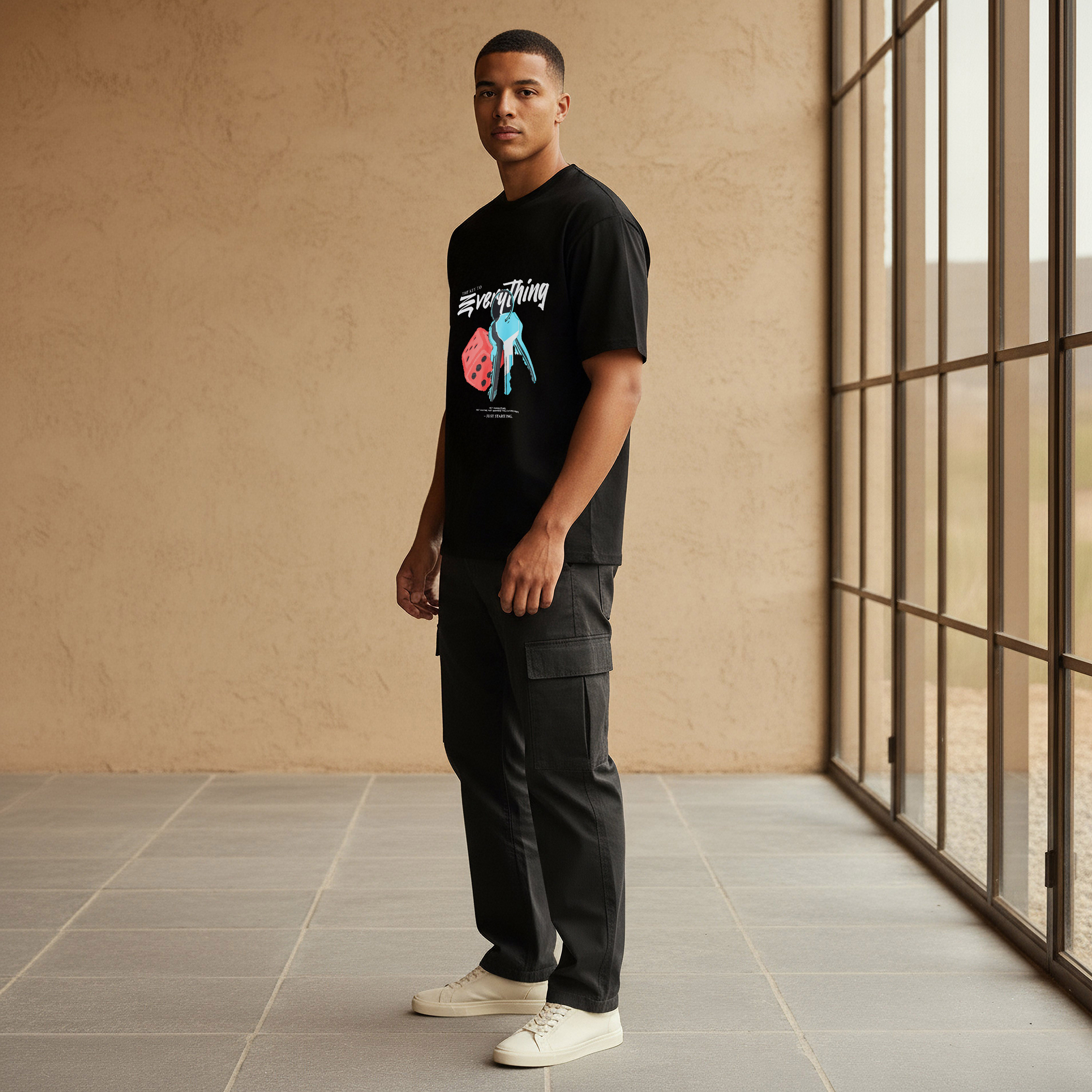 Men Regular Fit Crew Neck Short Sleeves Printed T-shirt-men-clothing-tshirtsandpolos-tshirts-image-2