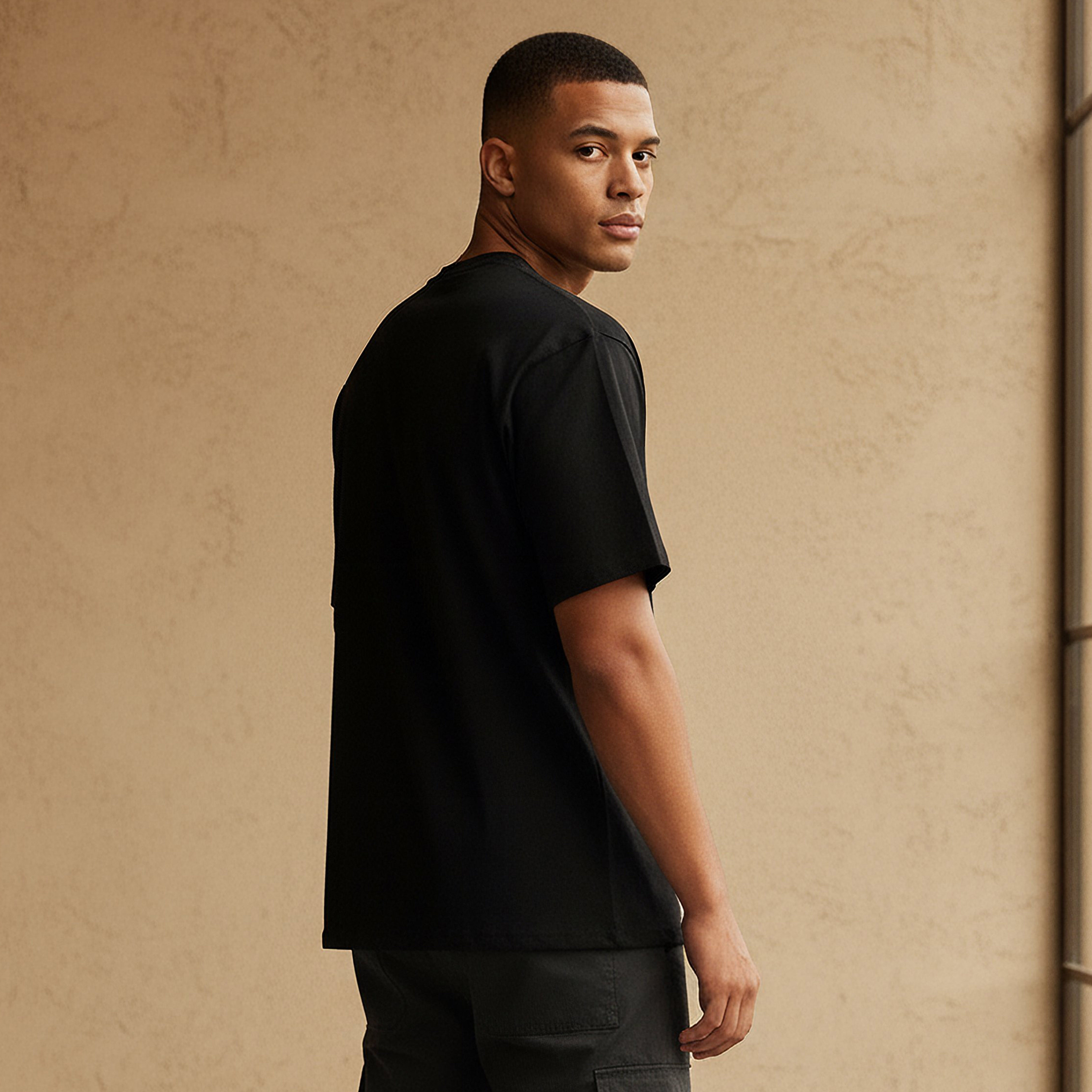 Men Regular Fit Crew Neck Short Sleeves Printed T-shirt-men-clothing-tshirtsandpolos-tshirts-image-3
